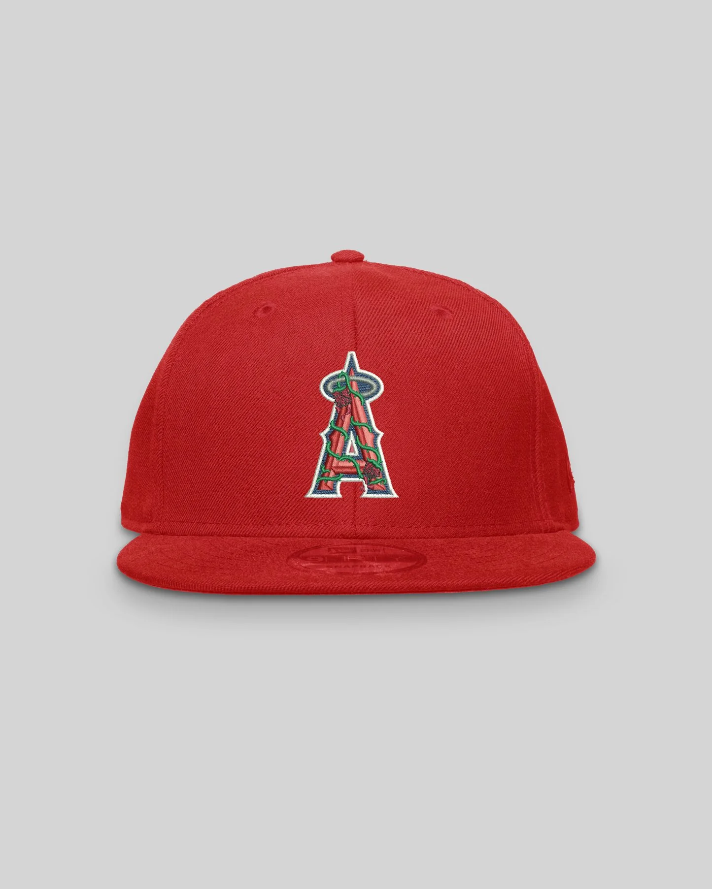 Angels City Rose New Era Red Snapback
