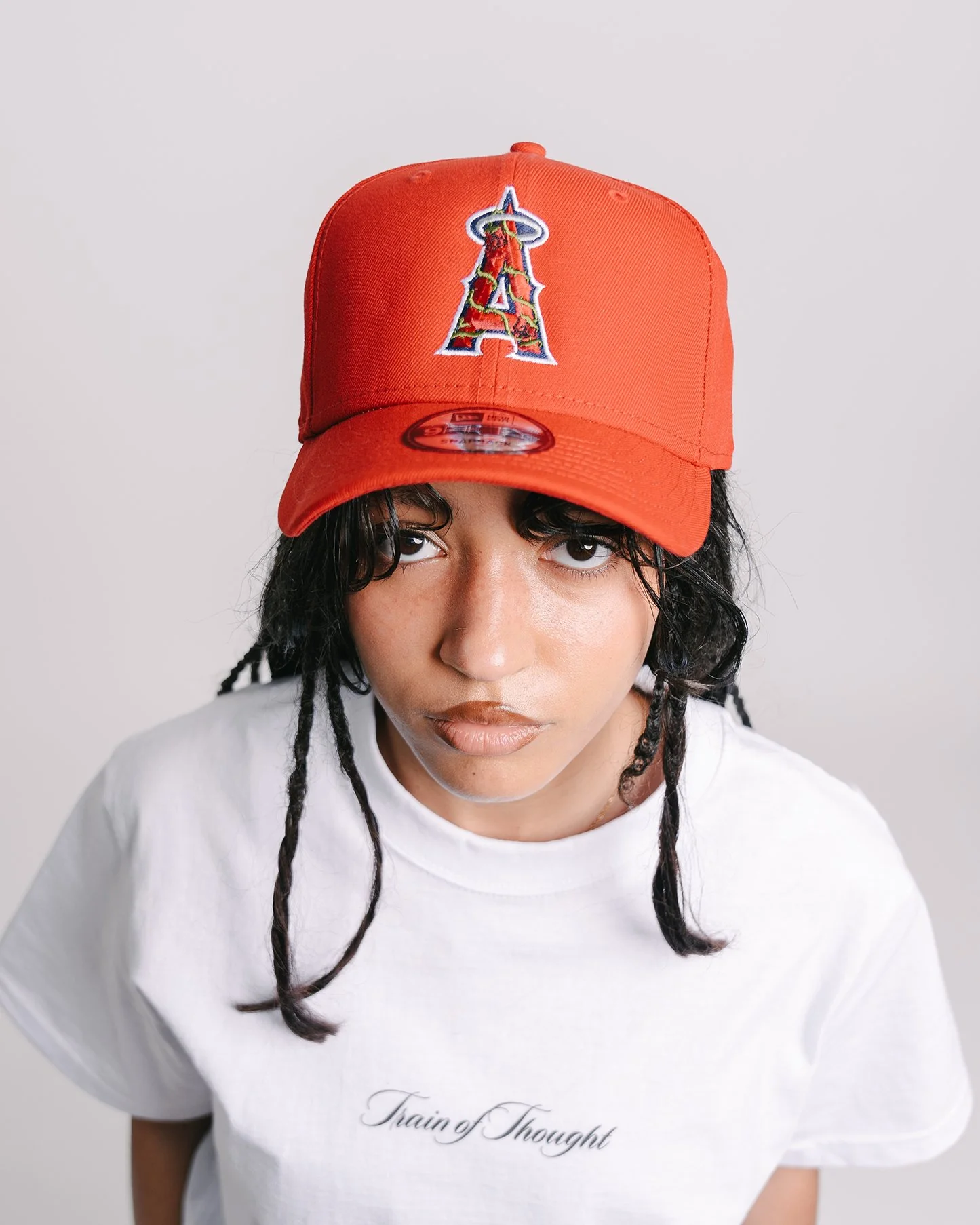 Angels City Rose New Era Red Snapback - Image 2