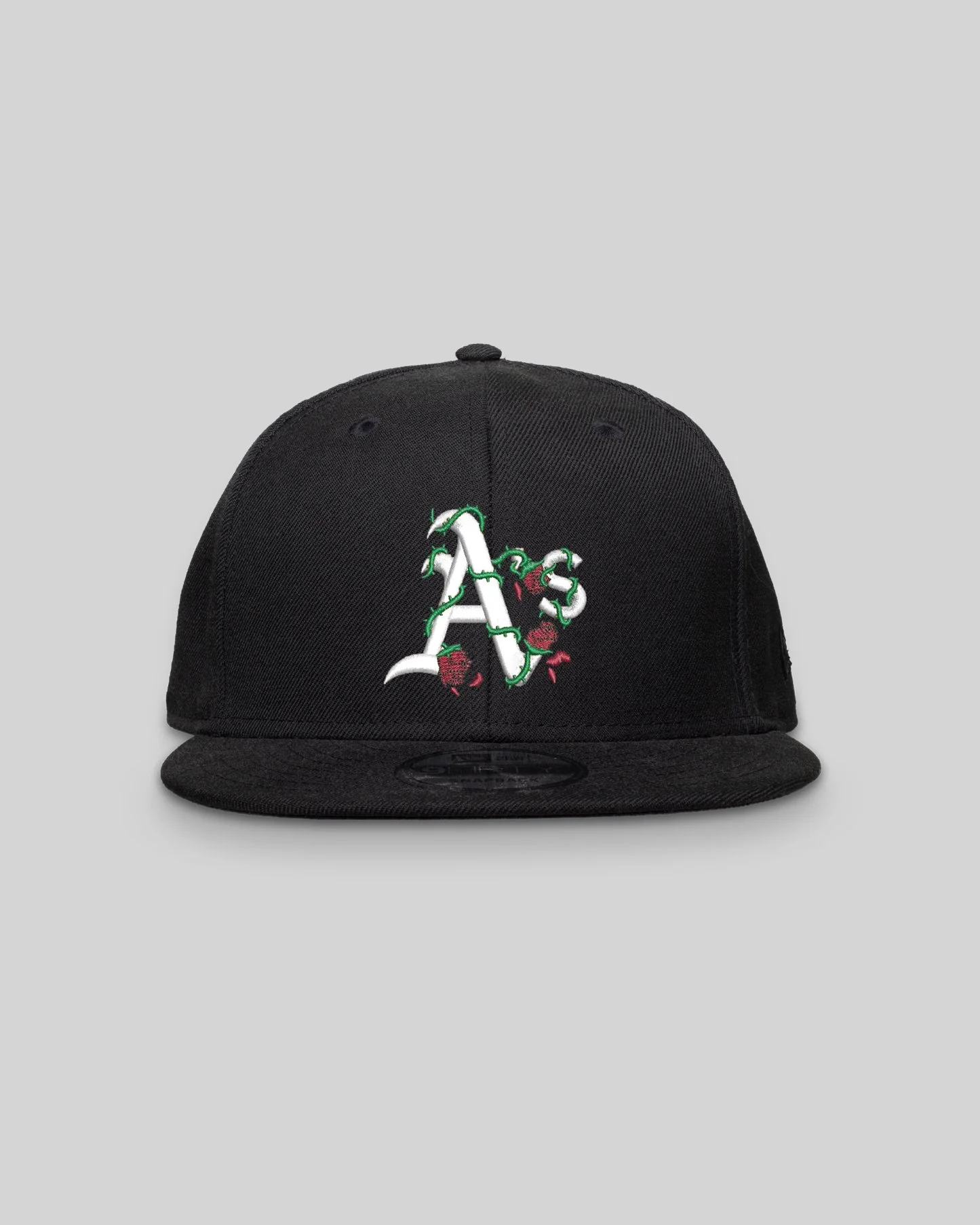 A's City Rose New Era Black Snapback