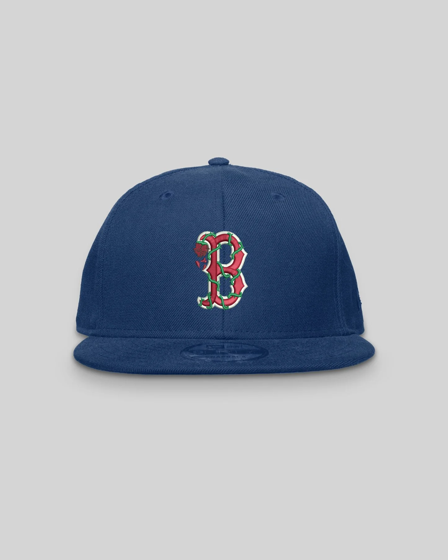 Boston City Rose New Era Navy Blue Snapback