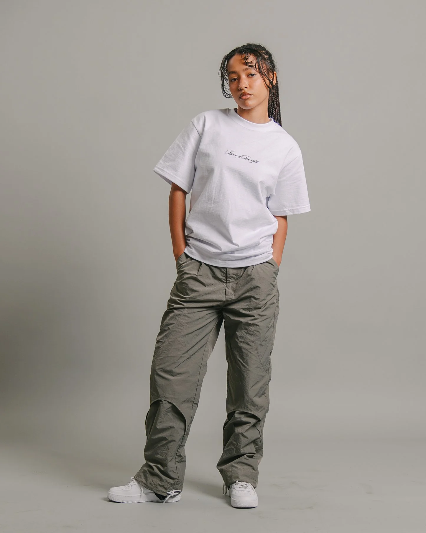 BADU Said White Tee - Image 2