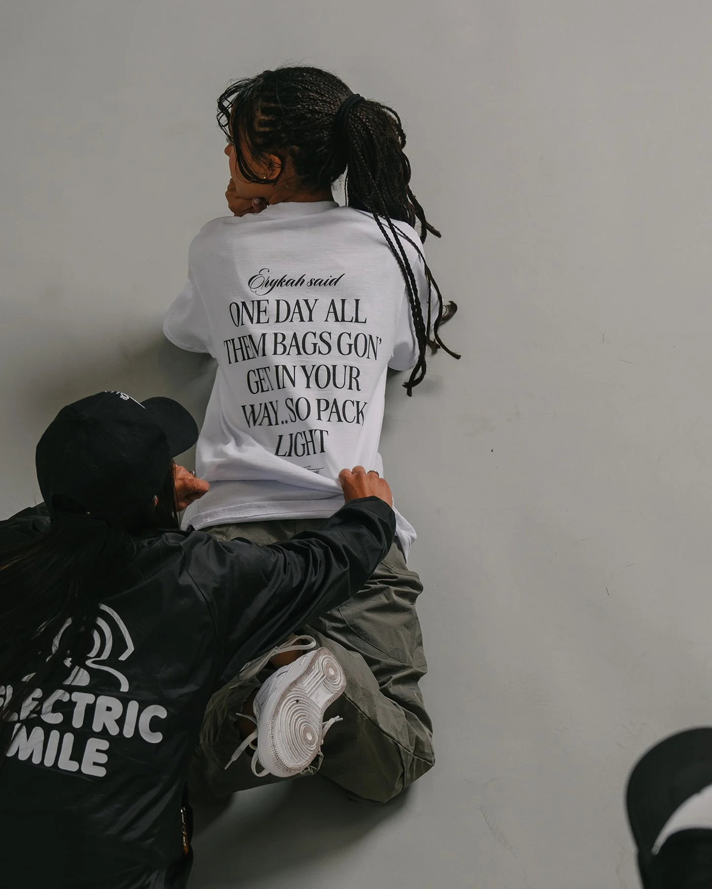 BADU Said White Tee - Image 4