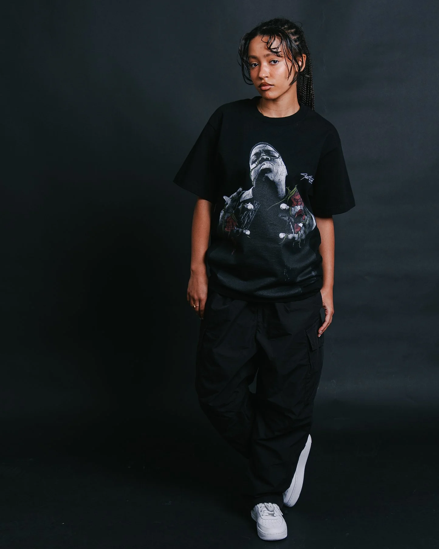 Dead Rose BIGGIE Black Tee - Image 2