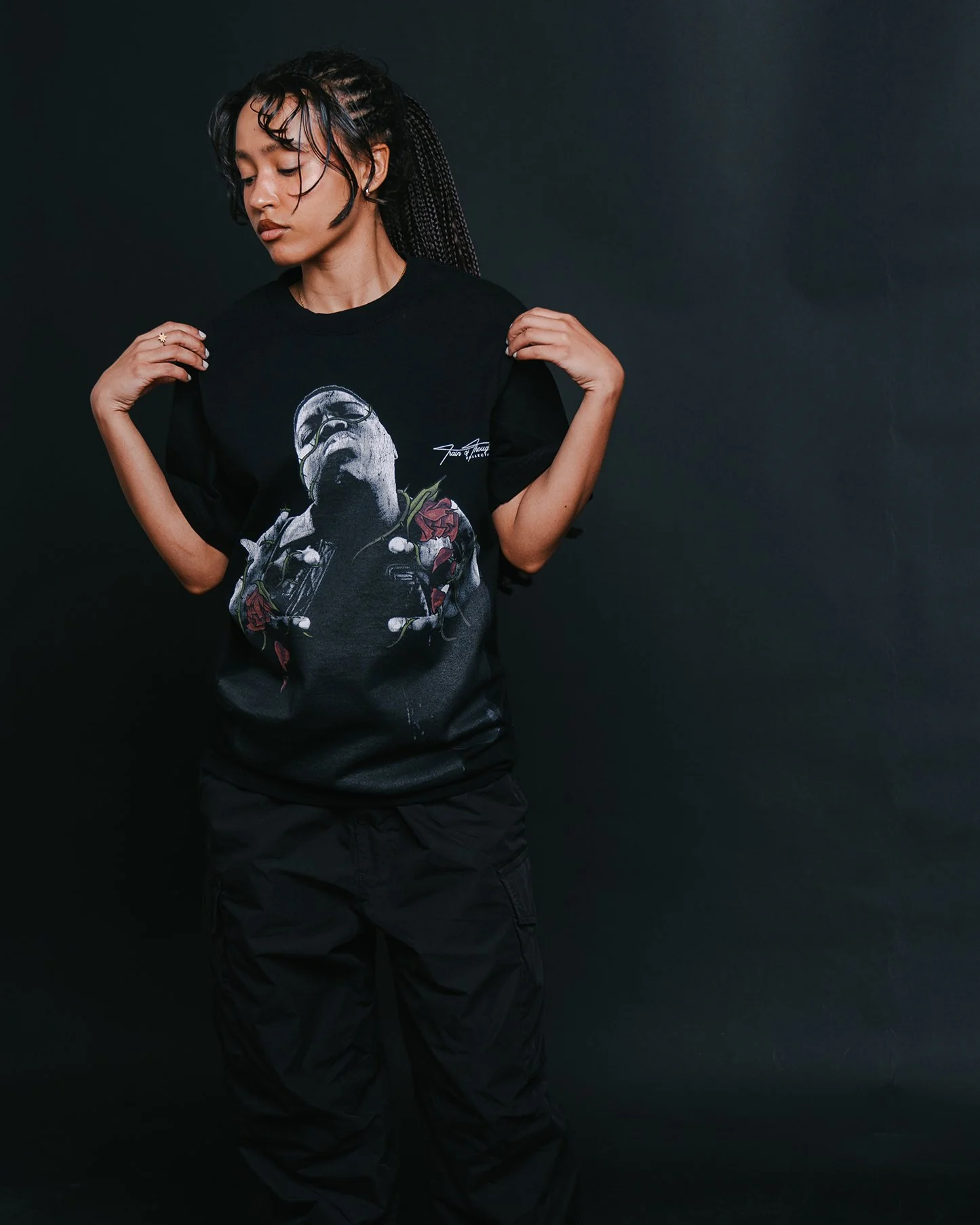Dead Rose BIGGIE Black Tee - Image 3