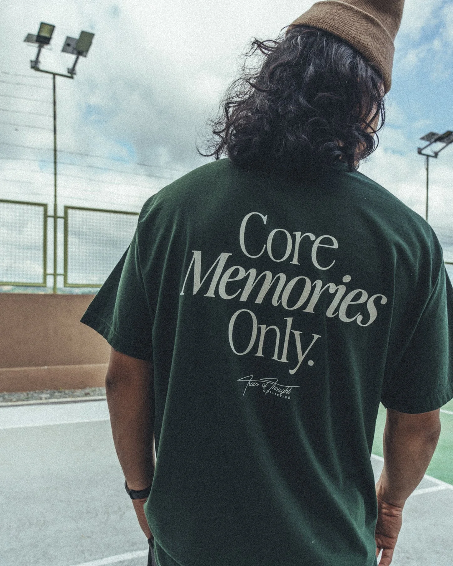 Core Memories Oversized Green Tee - Image 2