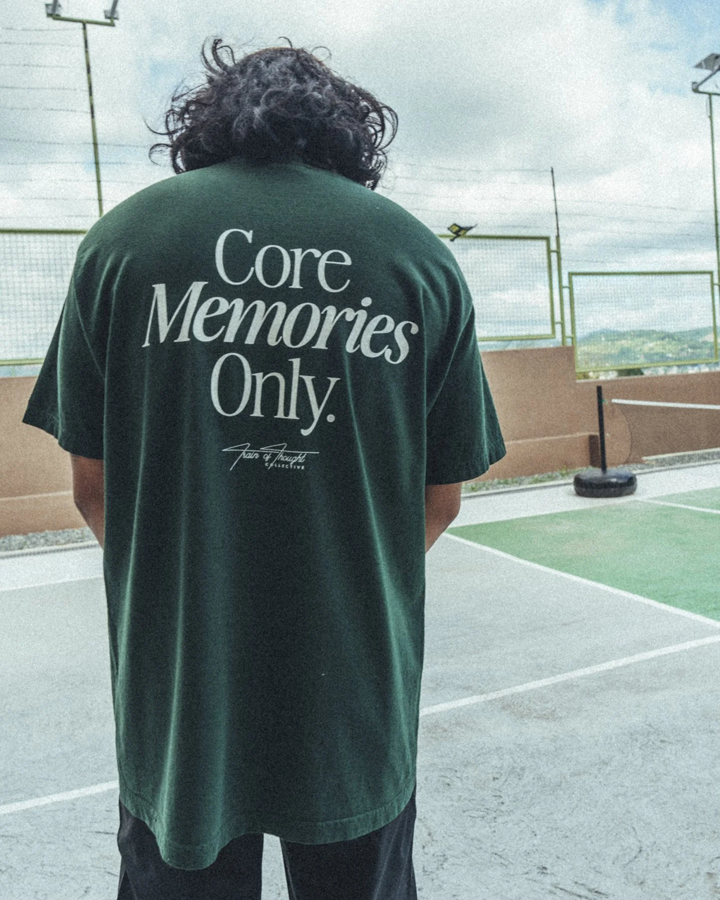Core Memories Oversized Green Tee - Image 3