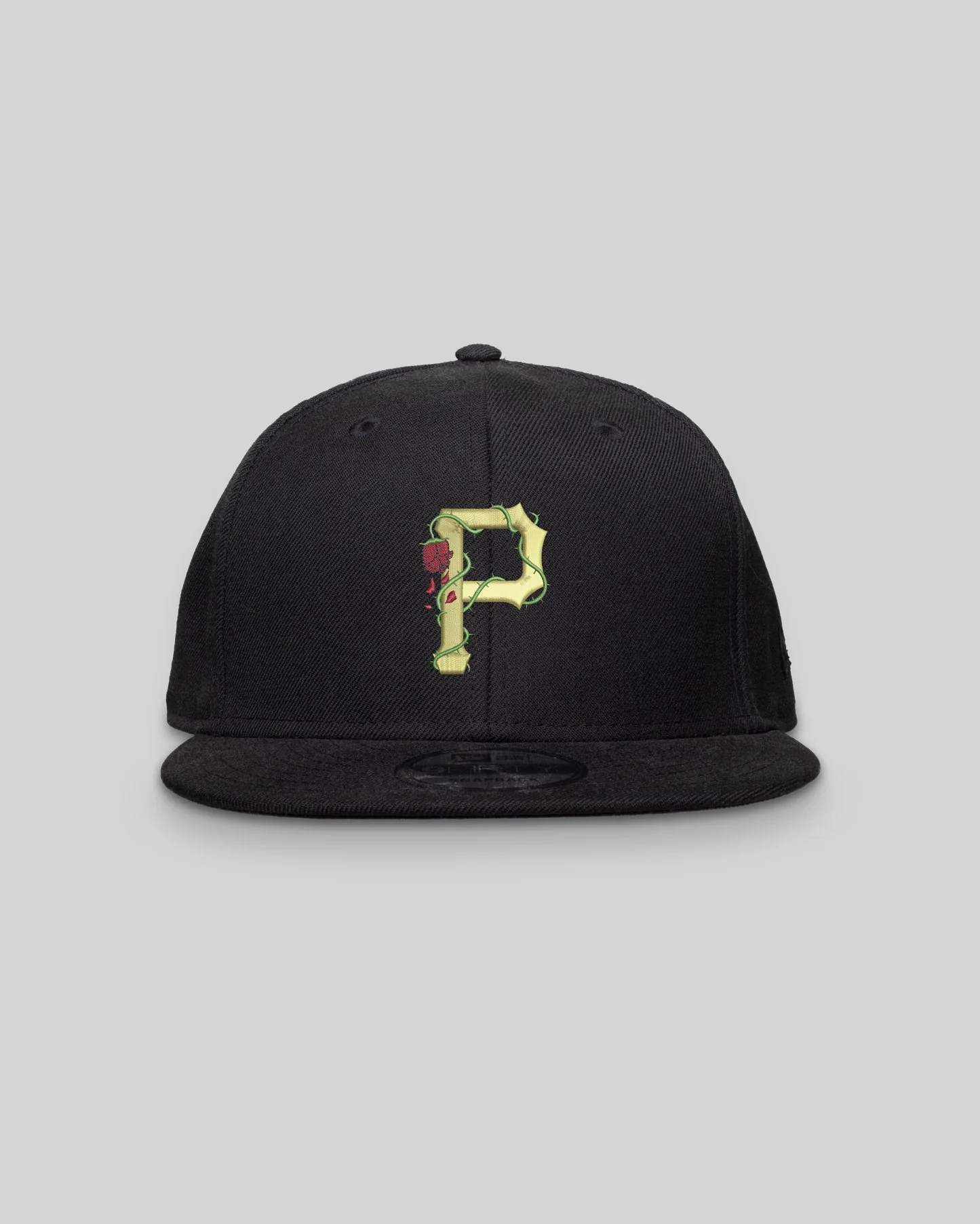 Pirates City Rose New Era Black/White Snapback V2