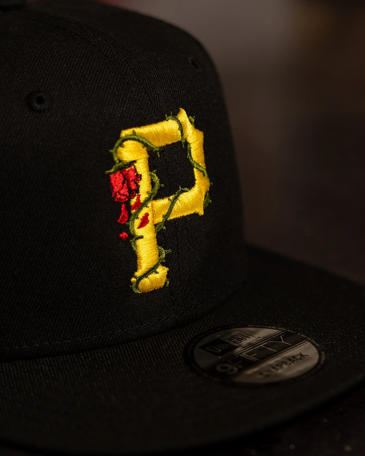 Pirates City Rose New Era Black/White Snapback V2 - Image 3