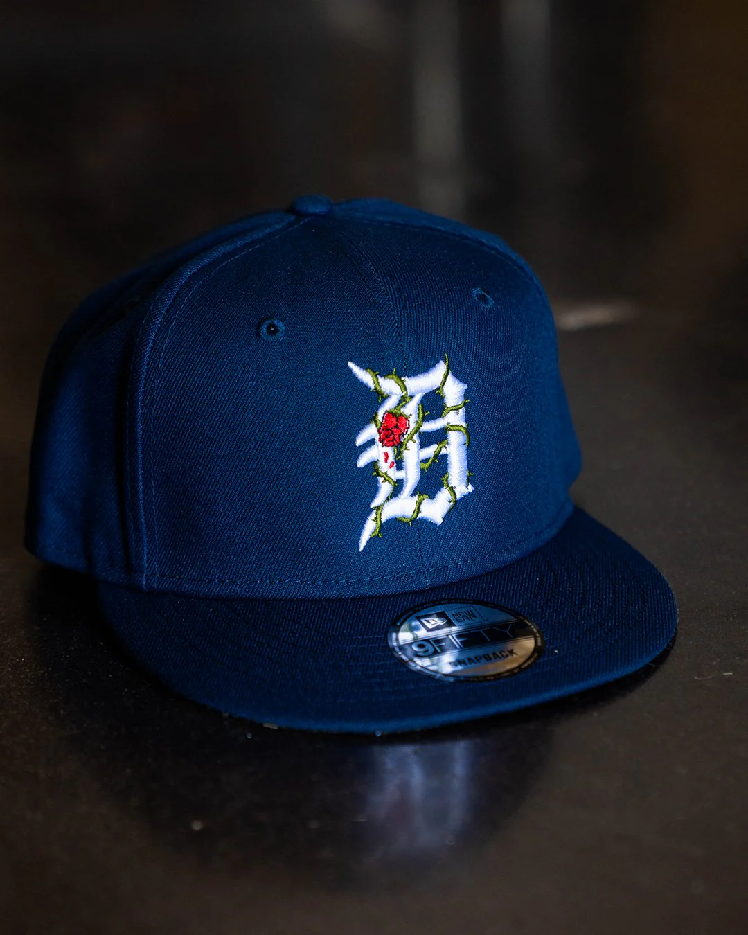 D City Rose New Era Navy Blue Snapback - Image 3