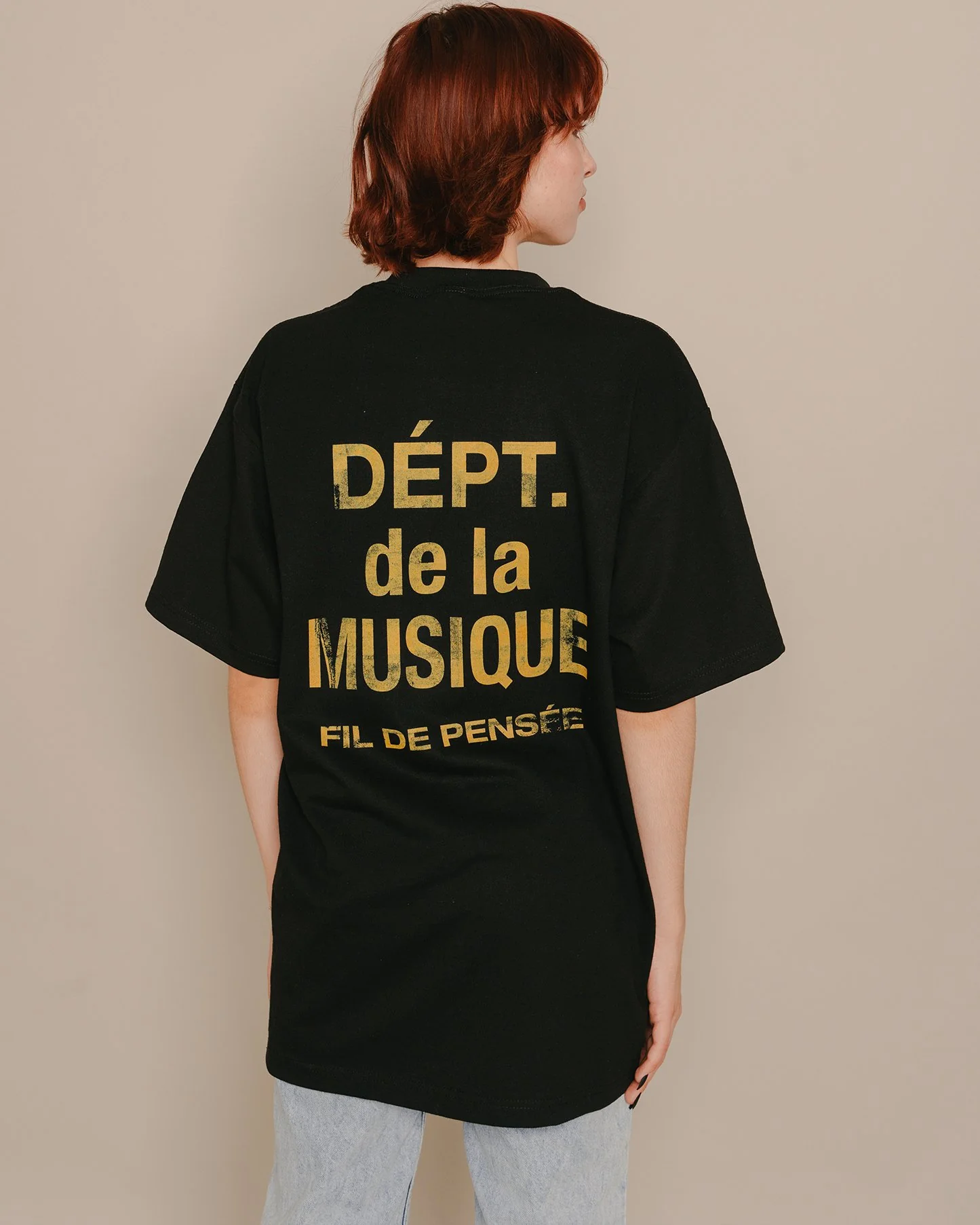 Dept. de la Musique Black Tee - Image 3