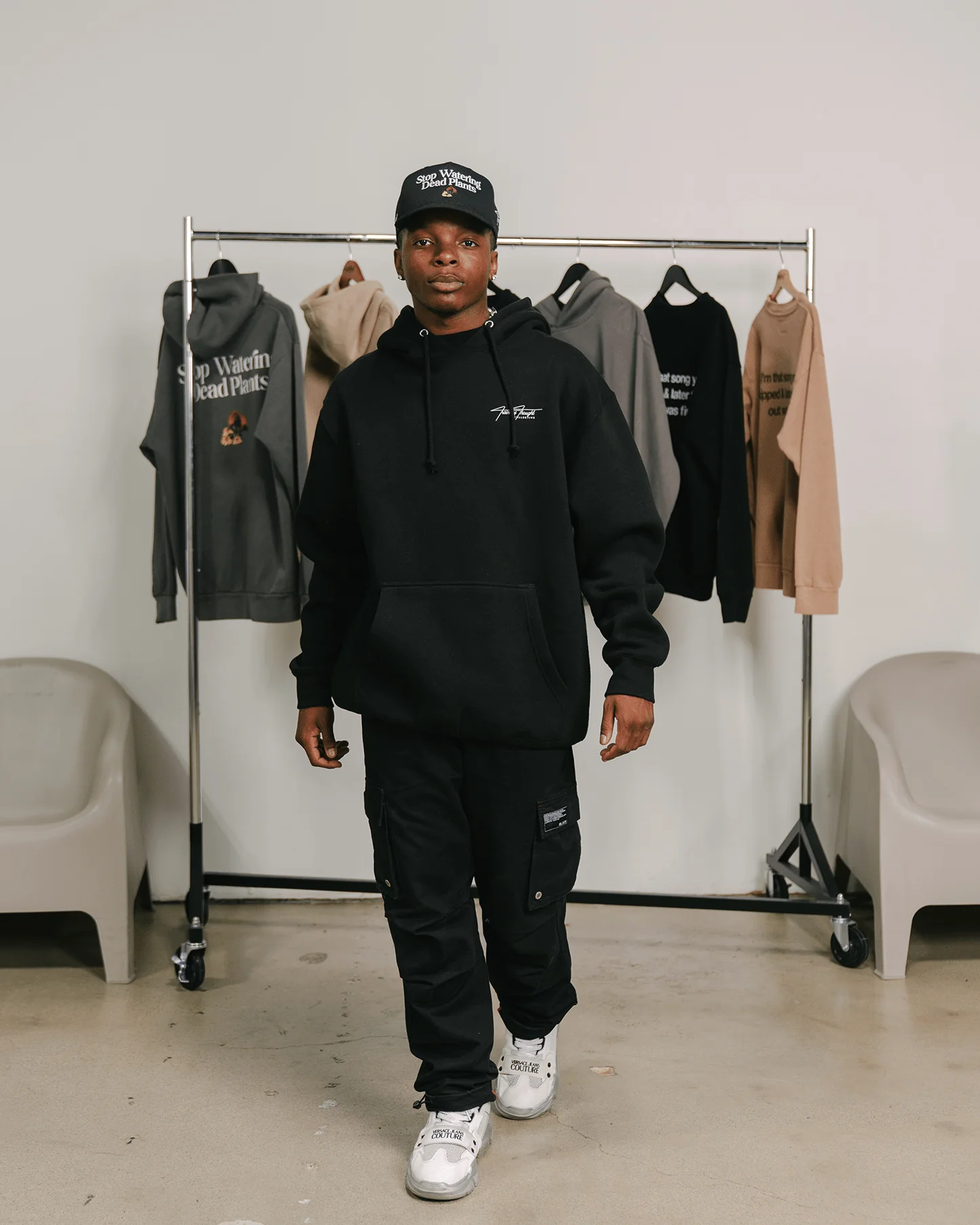 Don't Skip Black Hoodie - Image 4