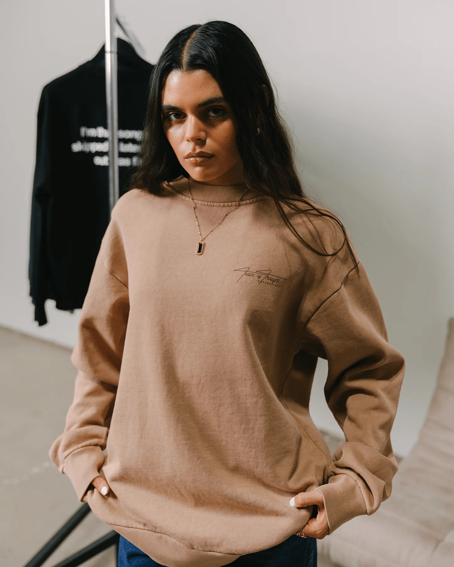 Don't Skip Mushroom Crewneck Sweatshirt - Image 5