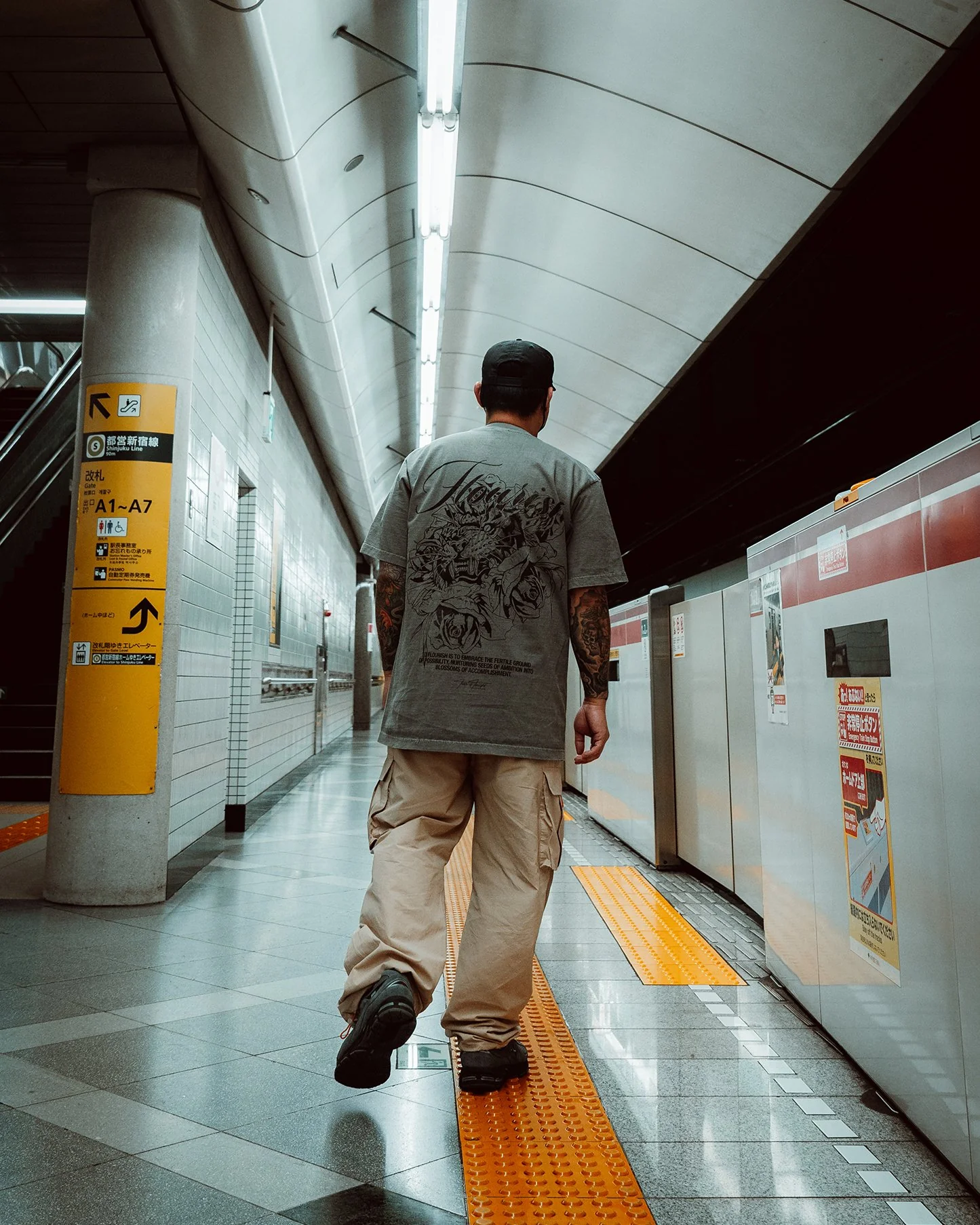 Flourish Oversized Cement Tee - Image 2