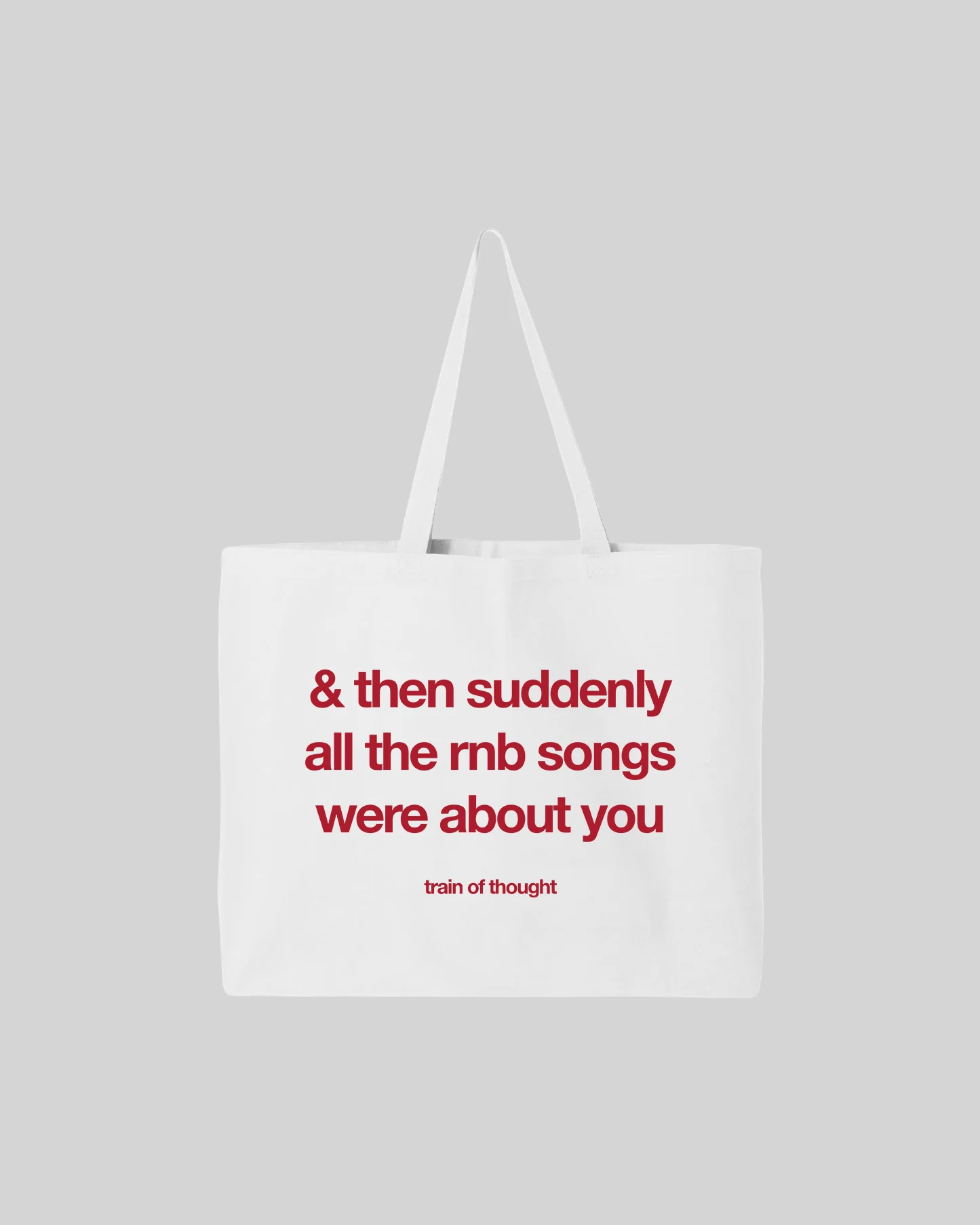 🎁 FREE Rnb Songs White 25L Jumbo Tote Bag (100% off)