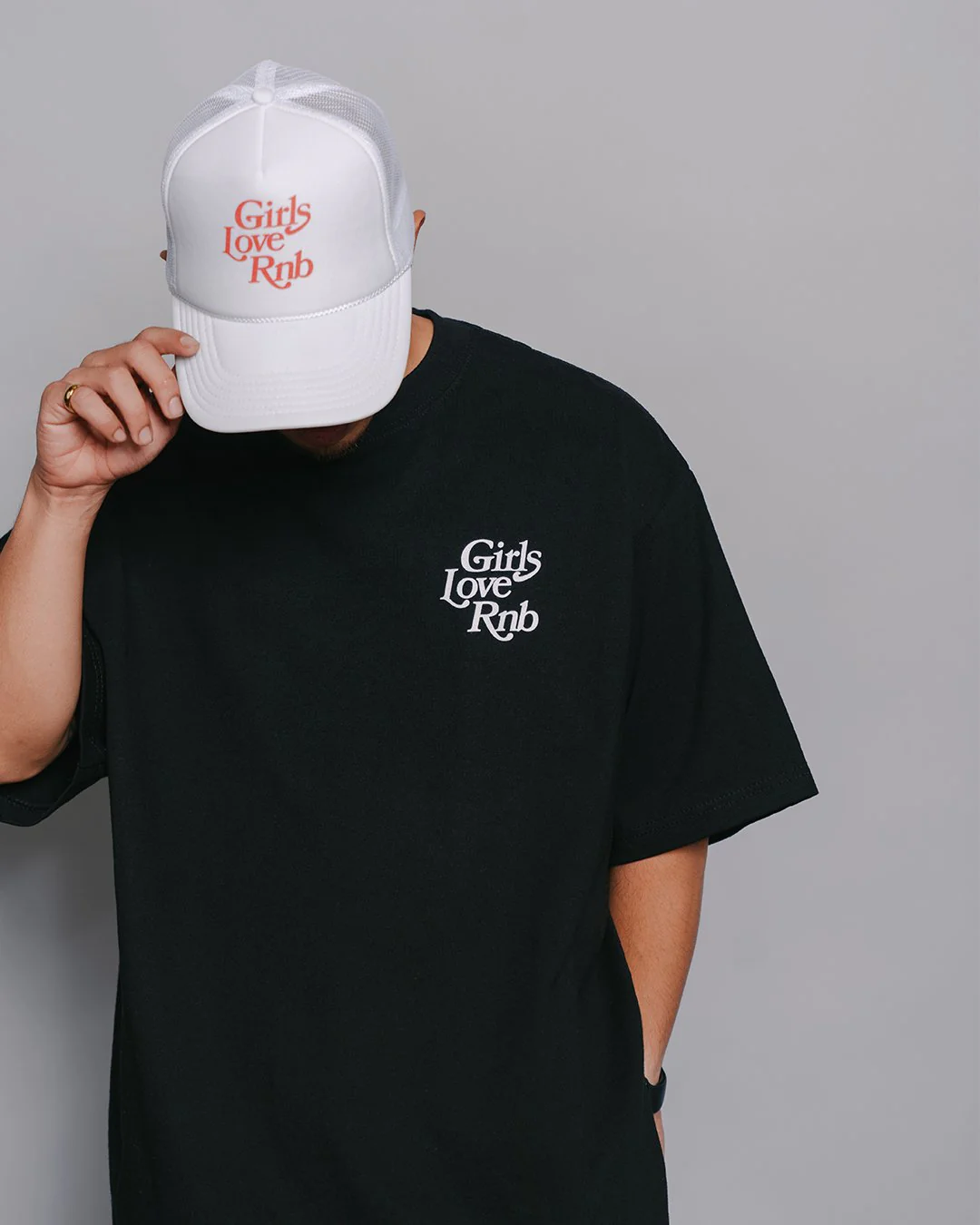 Girls Love Rnb Black Tee - Image 3