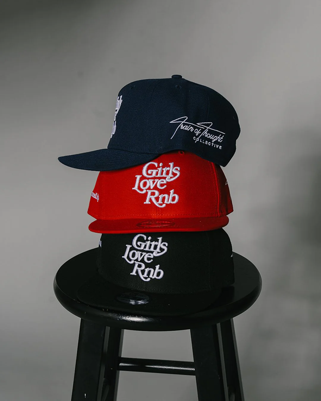 Girls Love Rnb V3 New Era Black Snapback - Image 4