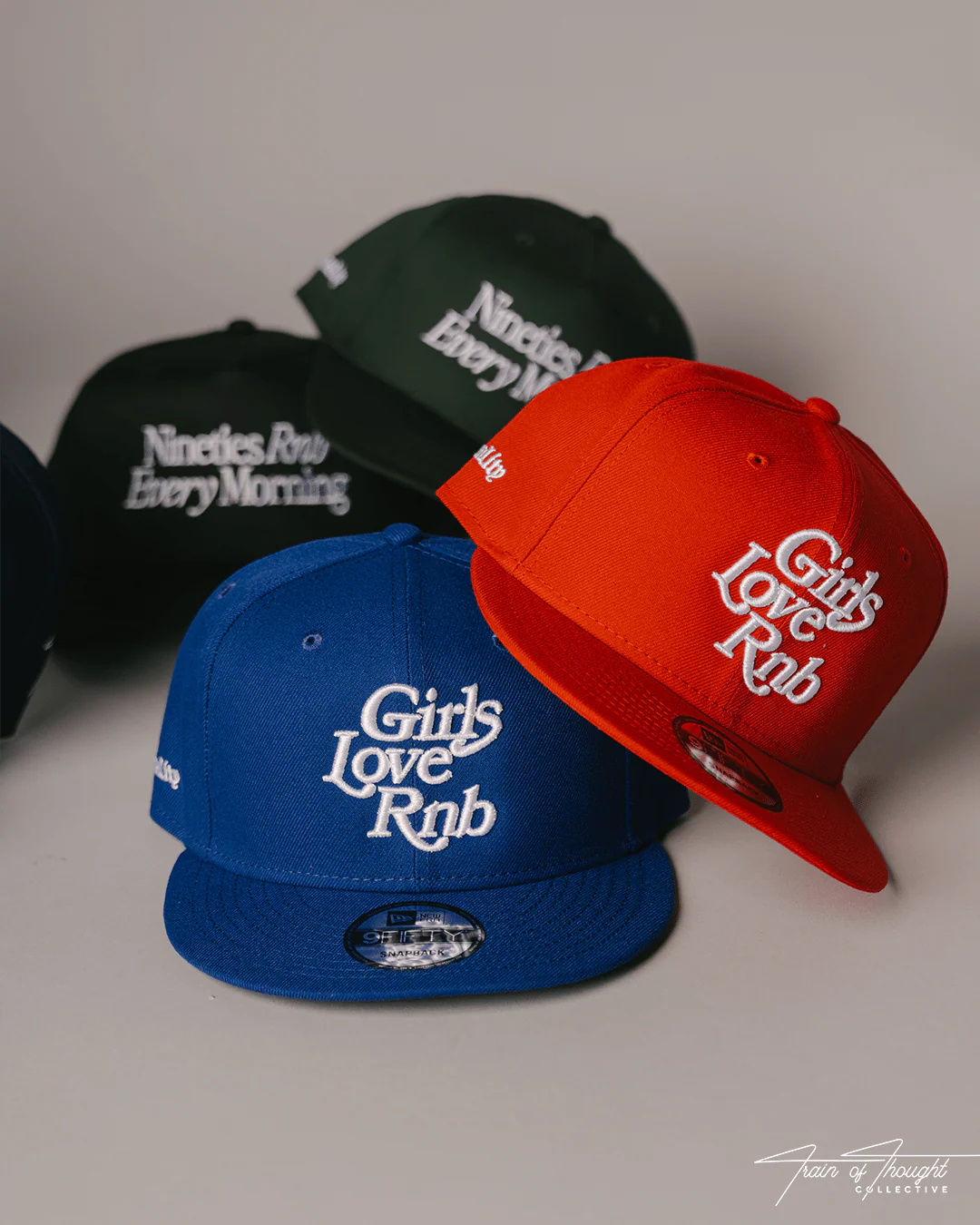 Girls Love Rnb V3 New Era Royal Blue Snapback - Image 3