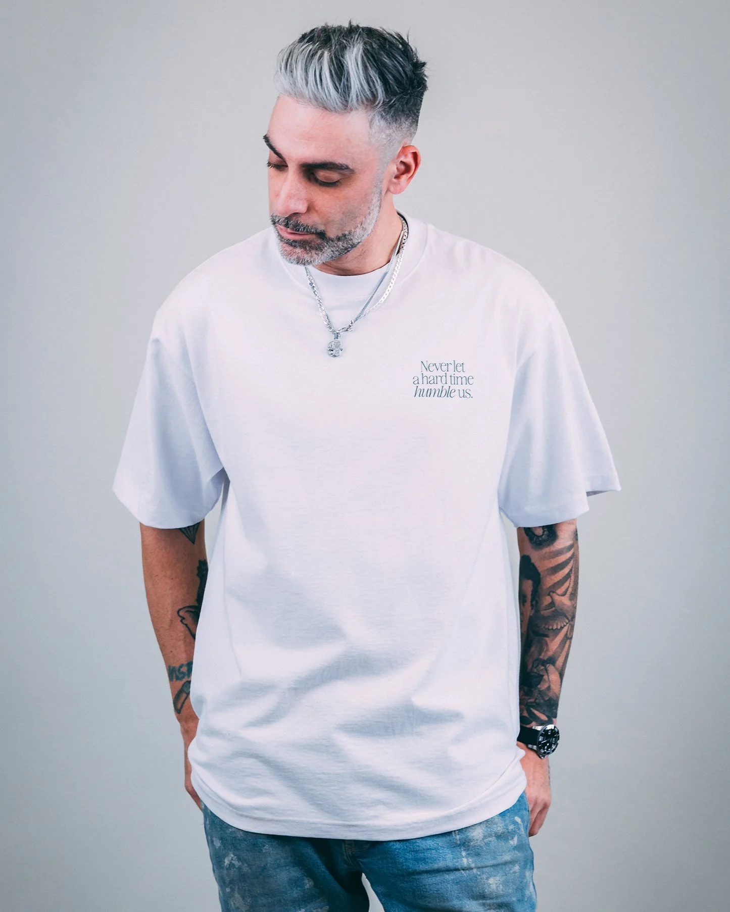 Humble White Tee - Image 2