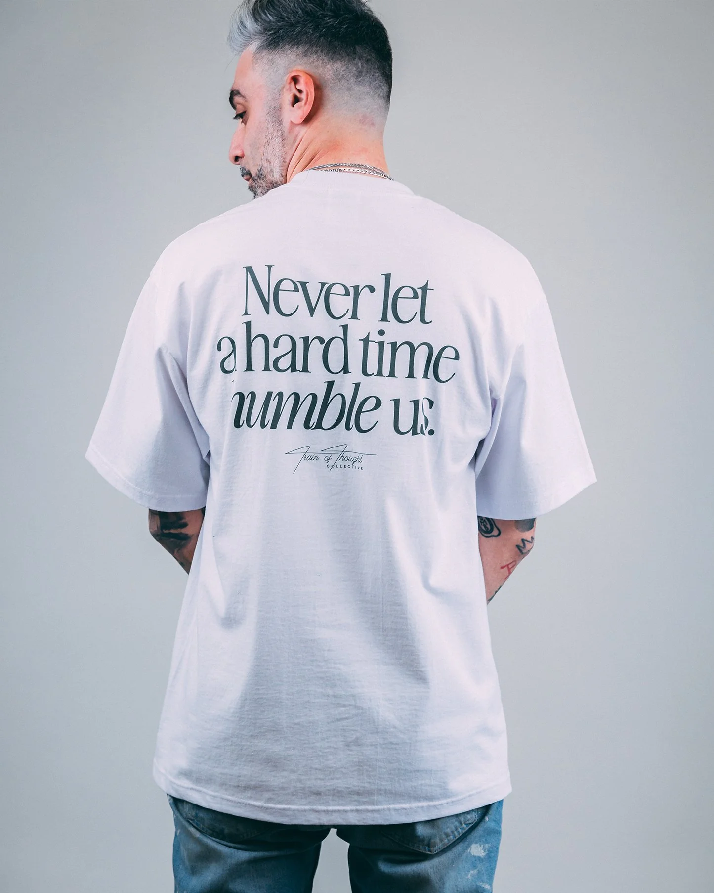 Humble White Tee - Image 3