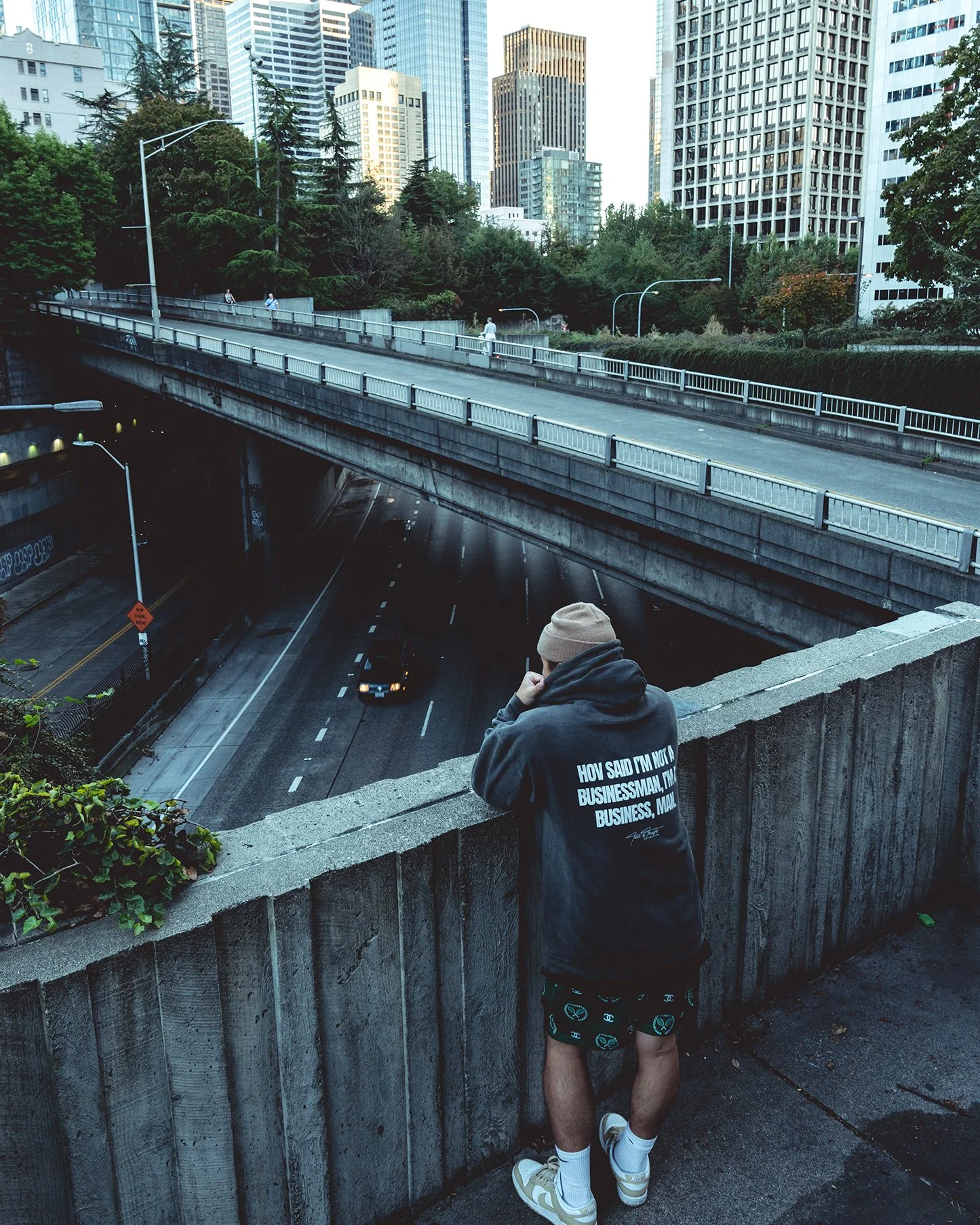 HOV Said Black Hoodie - Image 3