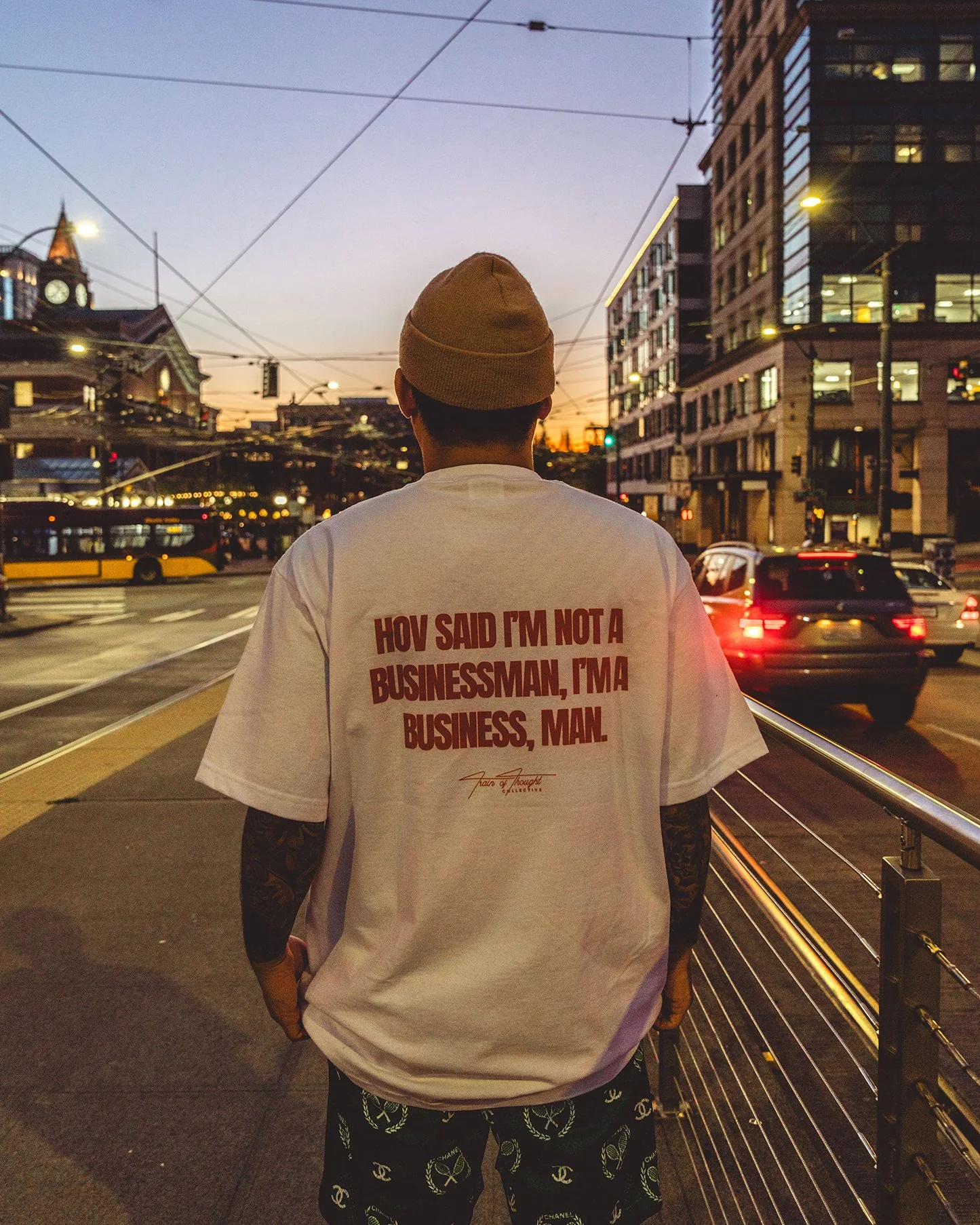 HOV Said Black Tee - Image 2