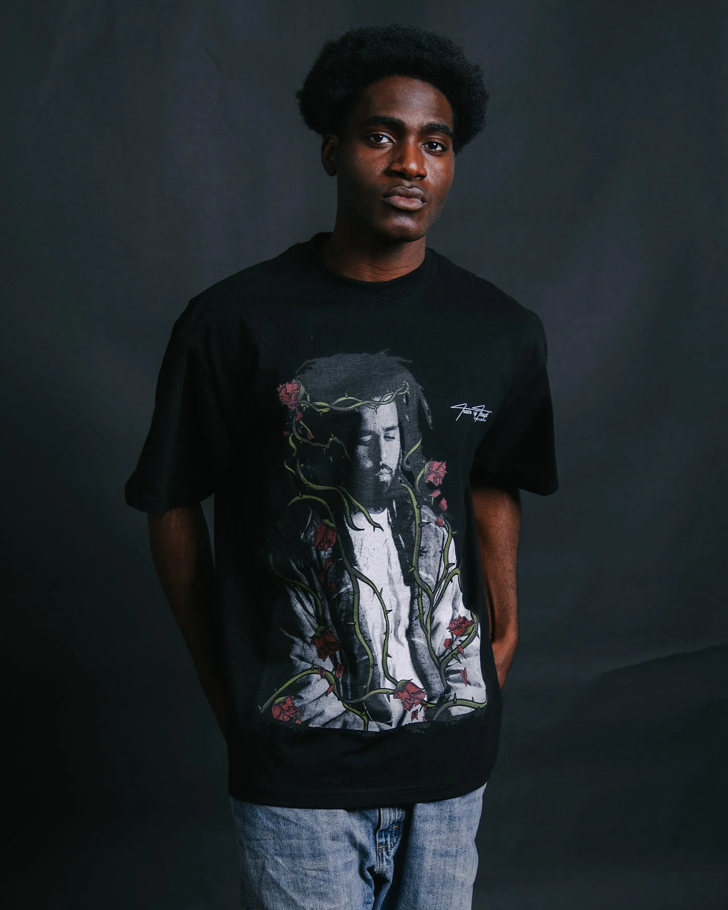 Dead Rose COLE Black Tee - Image 3
