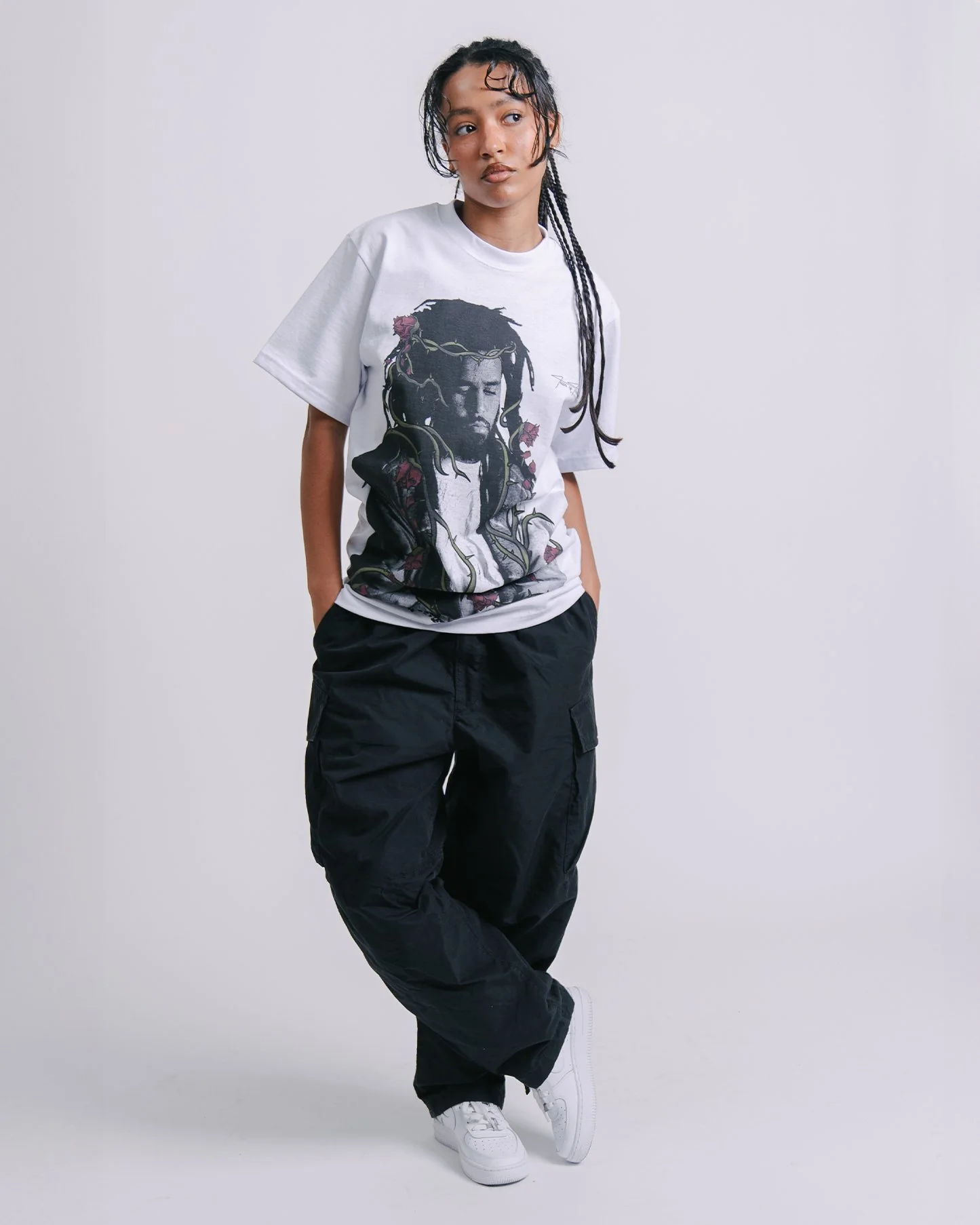 Dead Rose COLE White Tee - Image 2