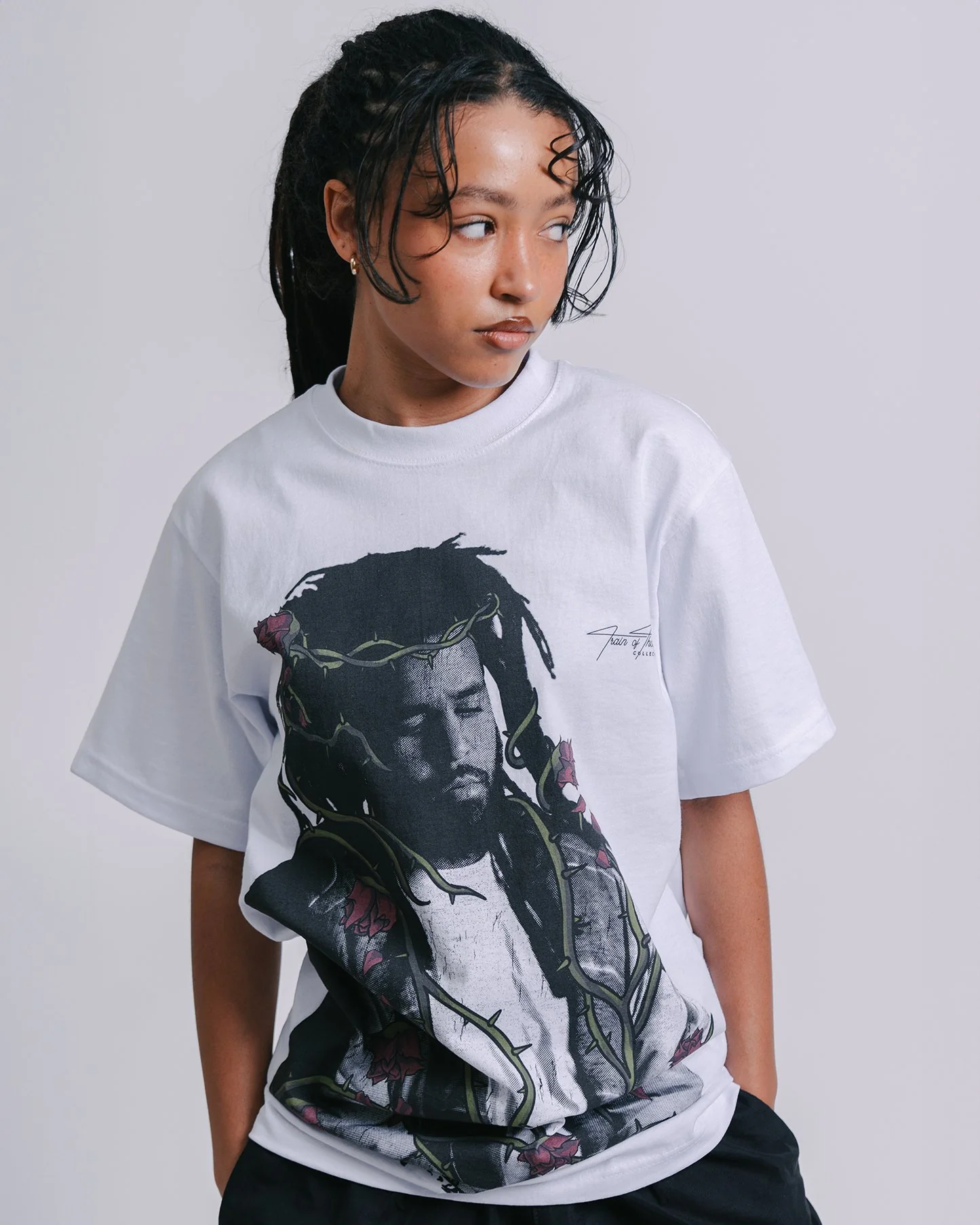 Dead Rose COLE White Tee - Image 3
