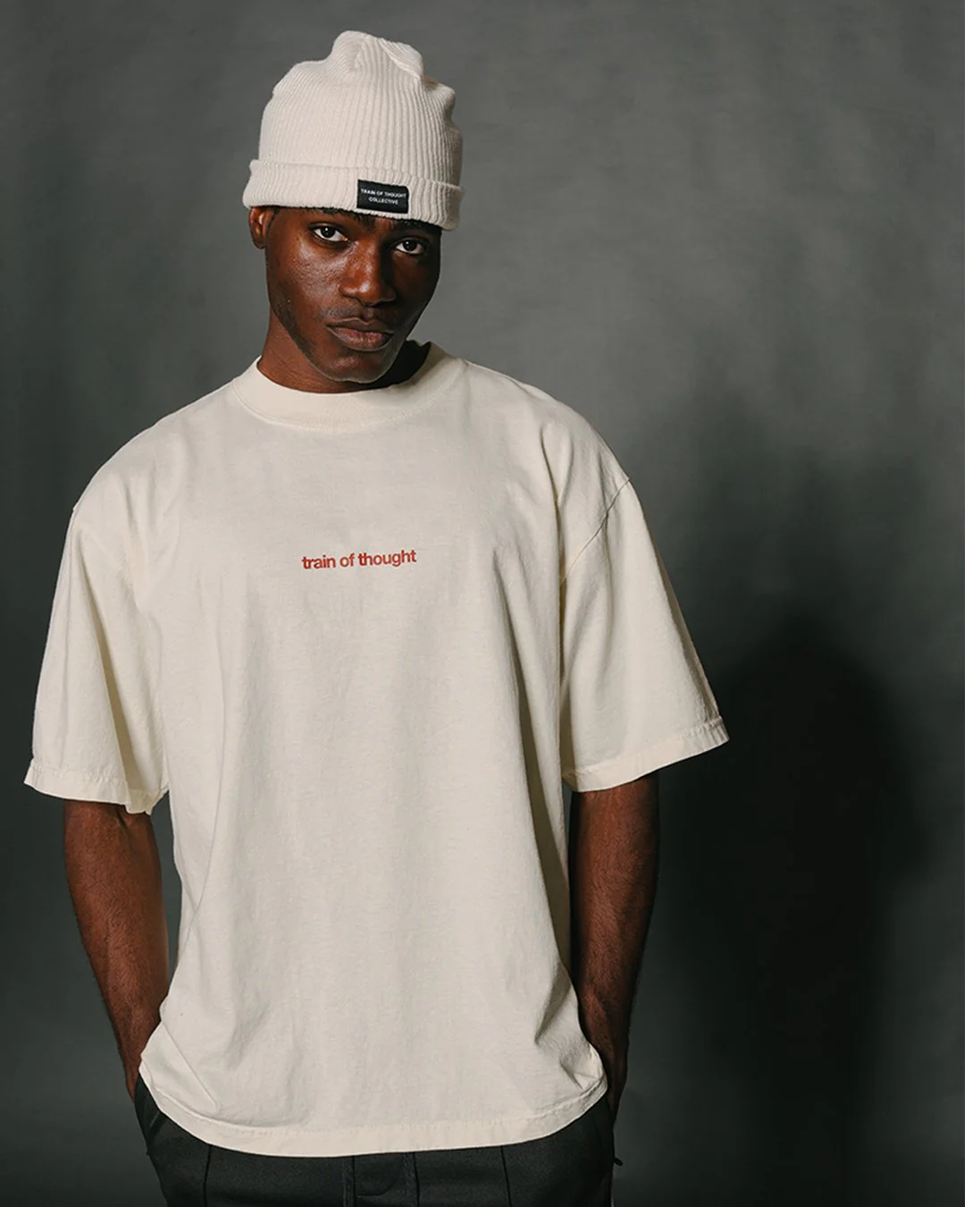 Rnb Songs V3 Oversized Cream Tee - Image 4