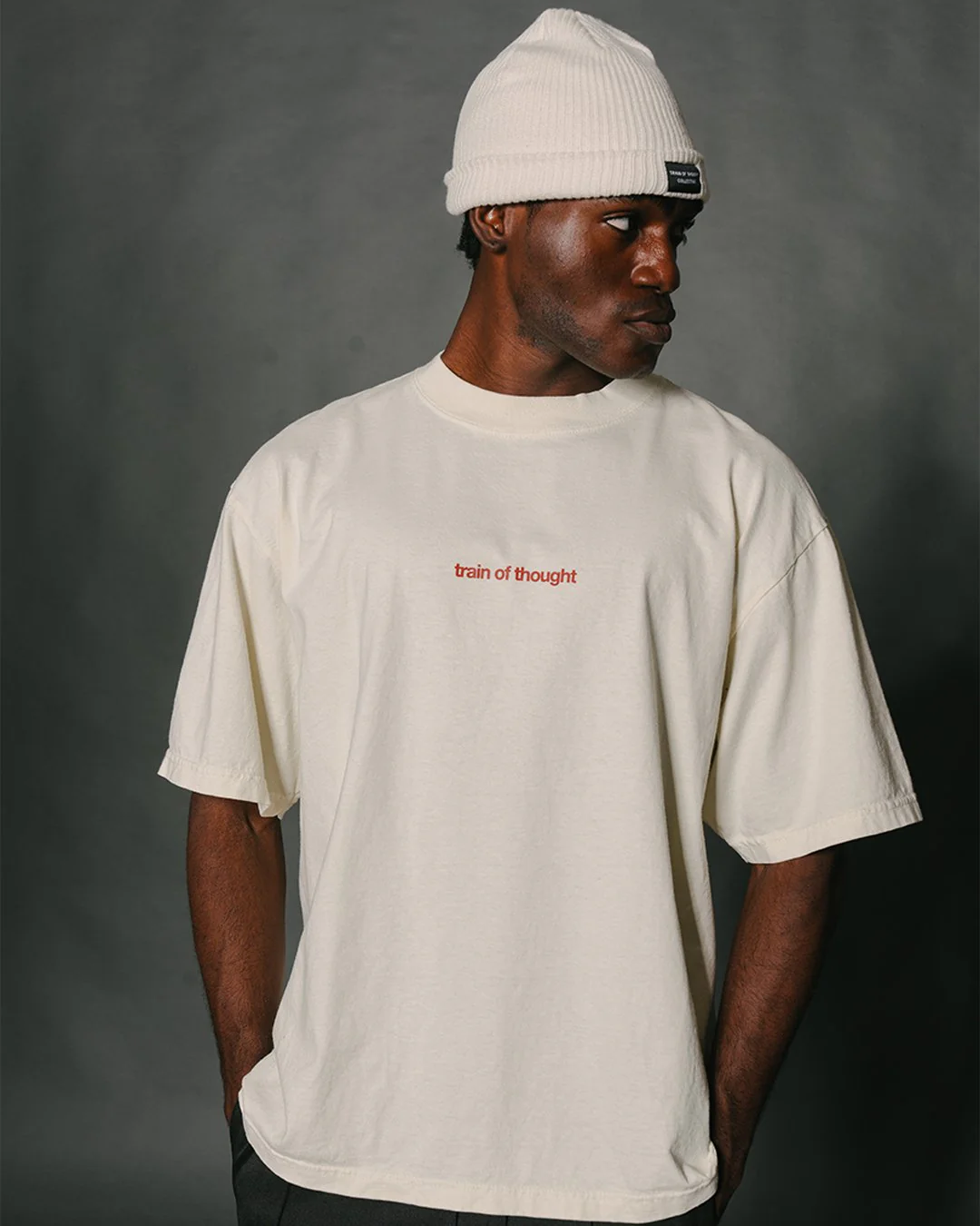 Rnb Songs V3 Oversized Cream Tee - Image 7