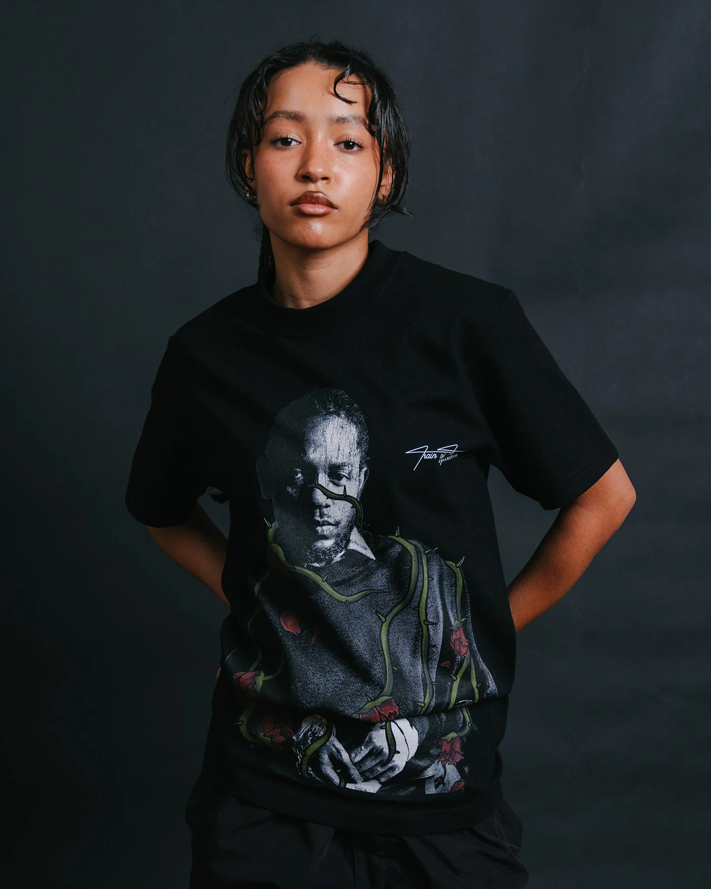 Dead Rose KDOT Black Tee - Image 4