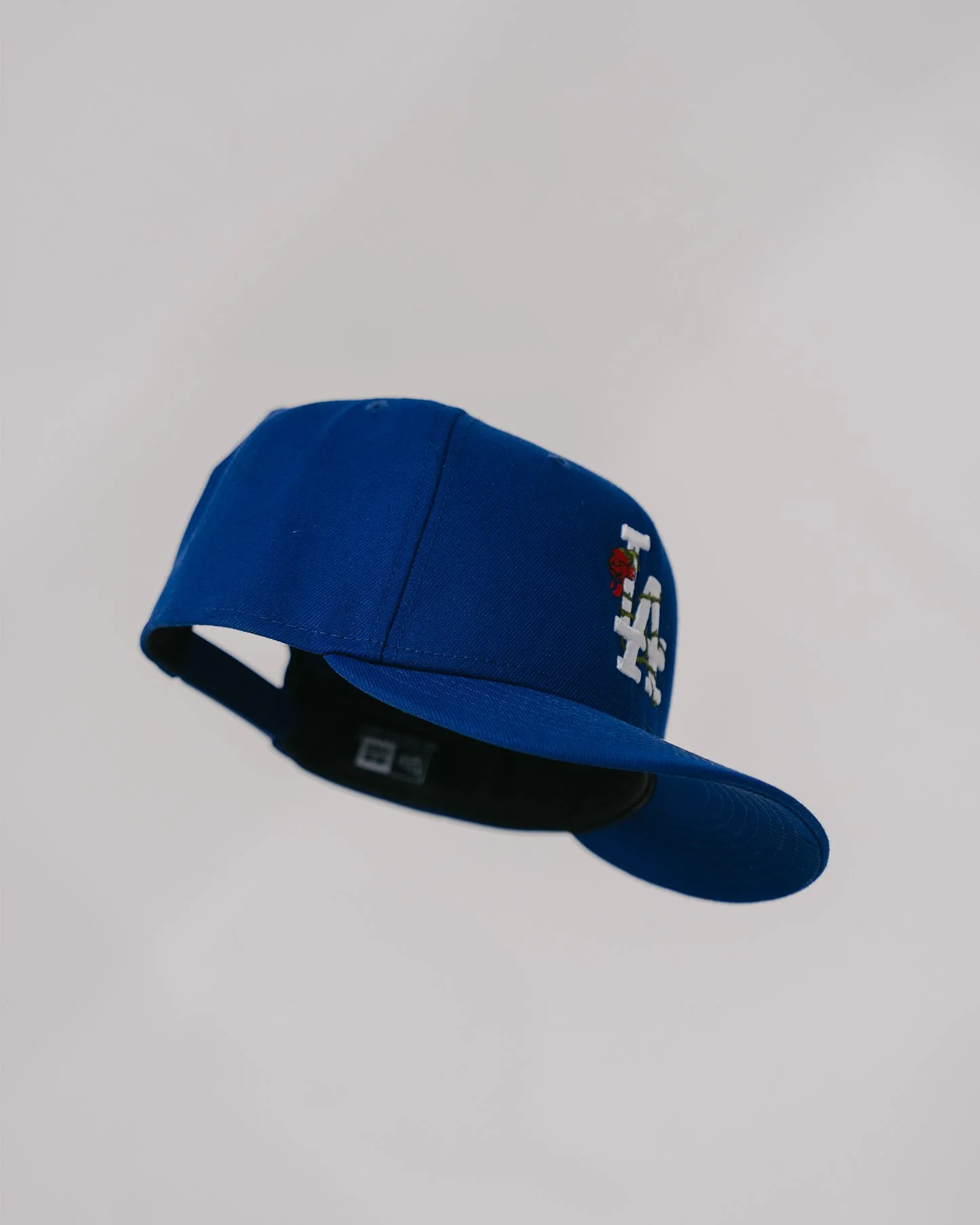 LA City Rose Royal Blue New Era Hat Snapback - Image 5