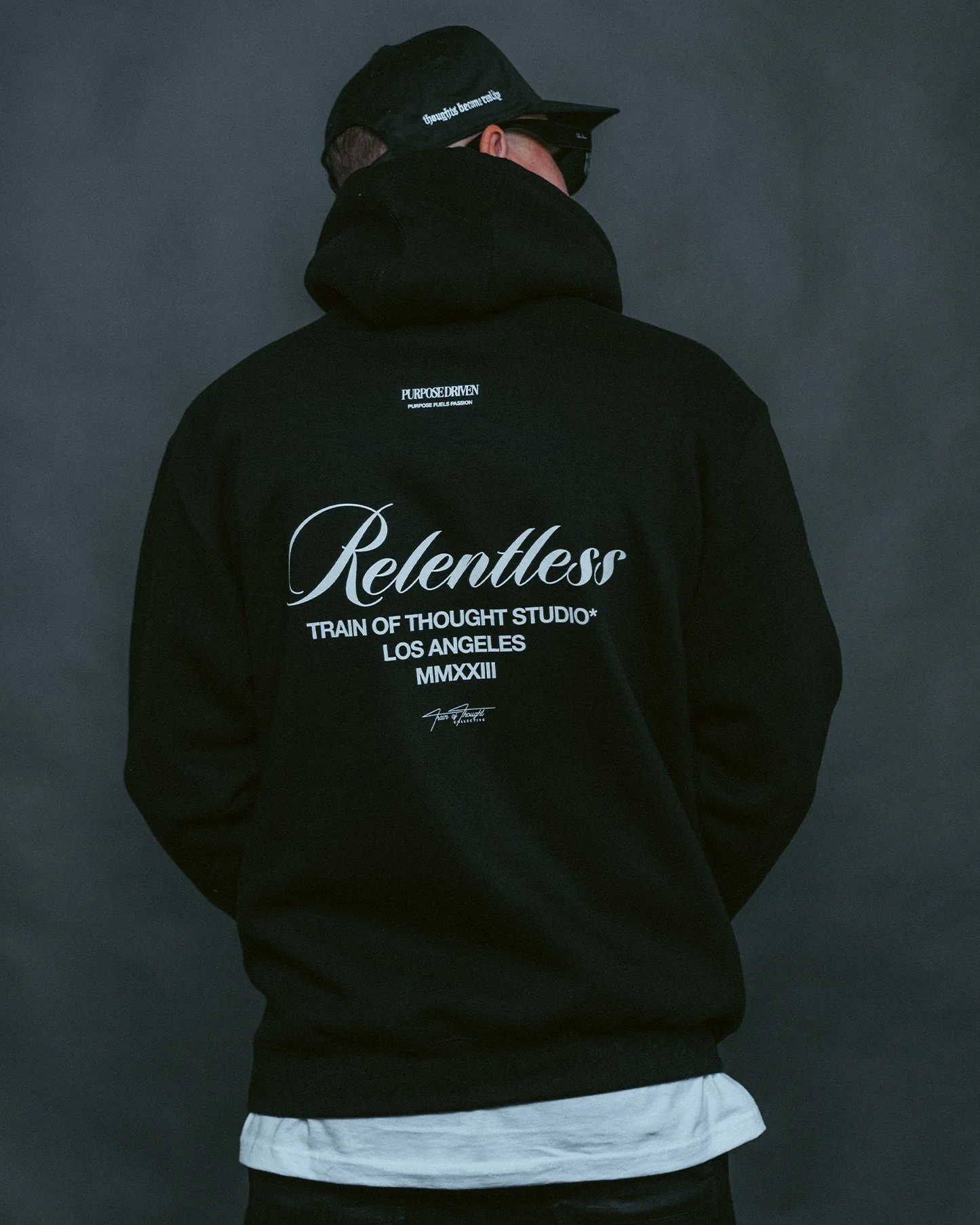 Relentless Black Hoodie - Image 3