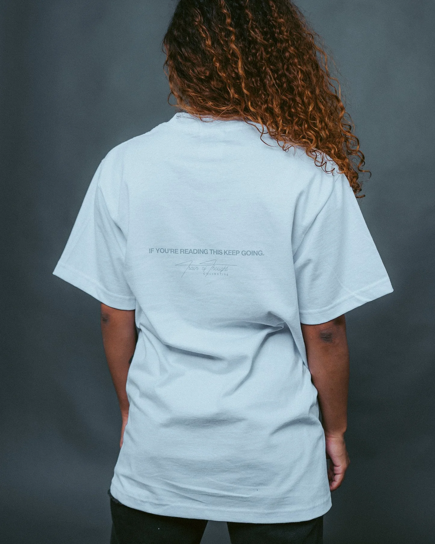 Mindset White Tee - Image 3