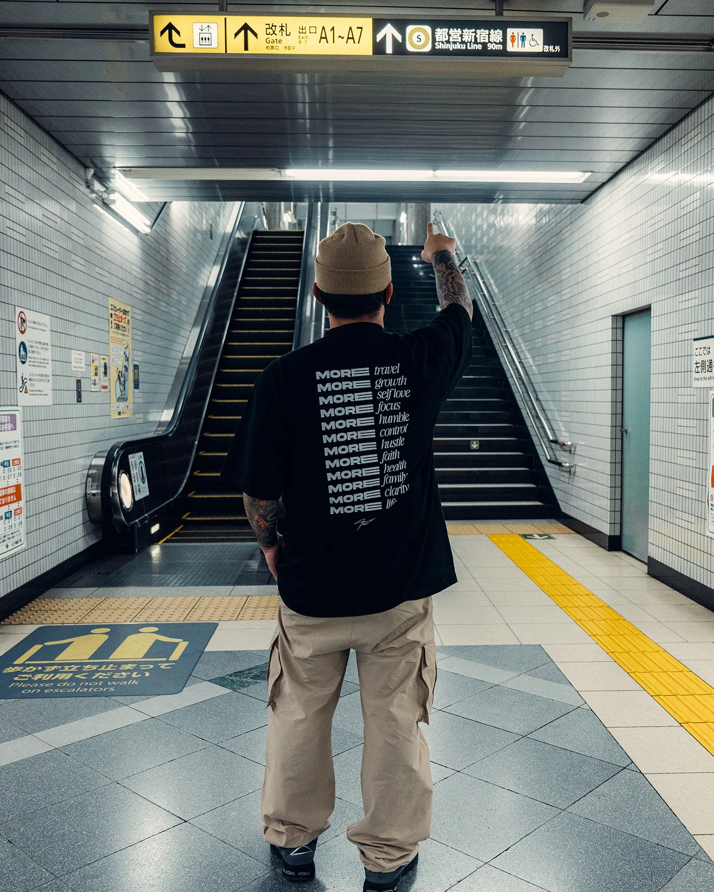 More Life Black Tee - Image 4