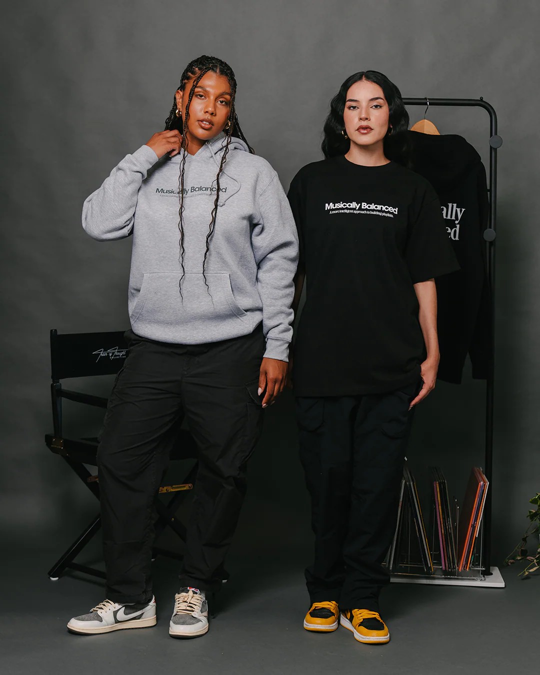 Musically Balanced 2.0 Black Hoodie - Image 3