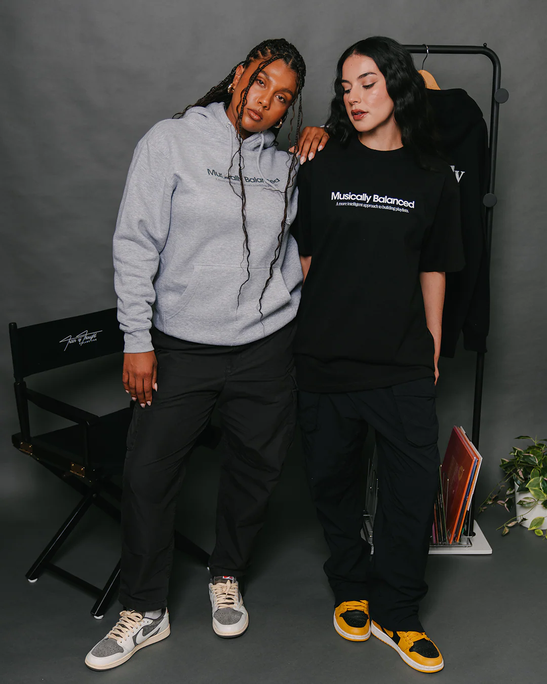 Musically Balanced 2.0 Grey Hoodie - Image 3