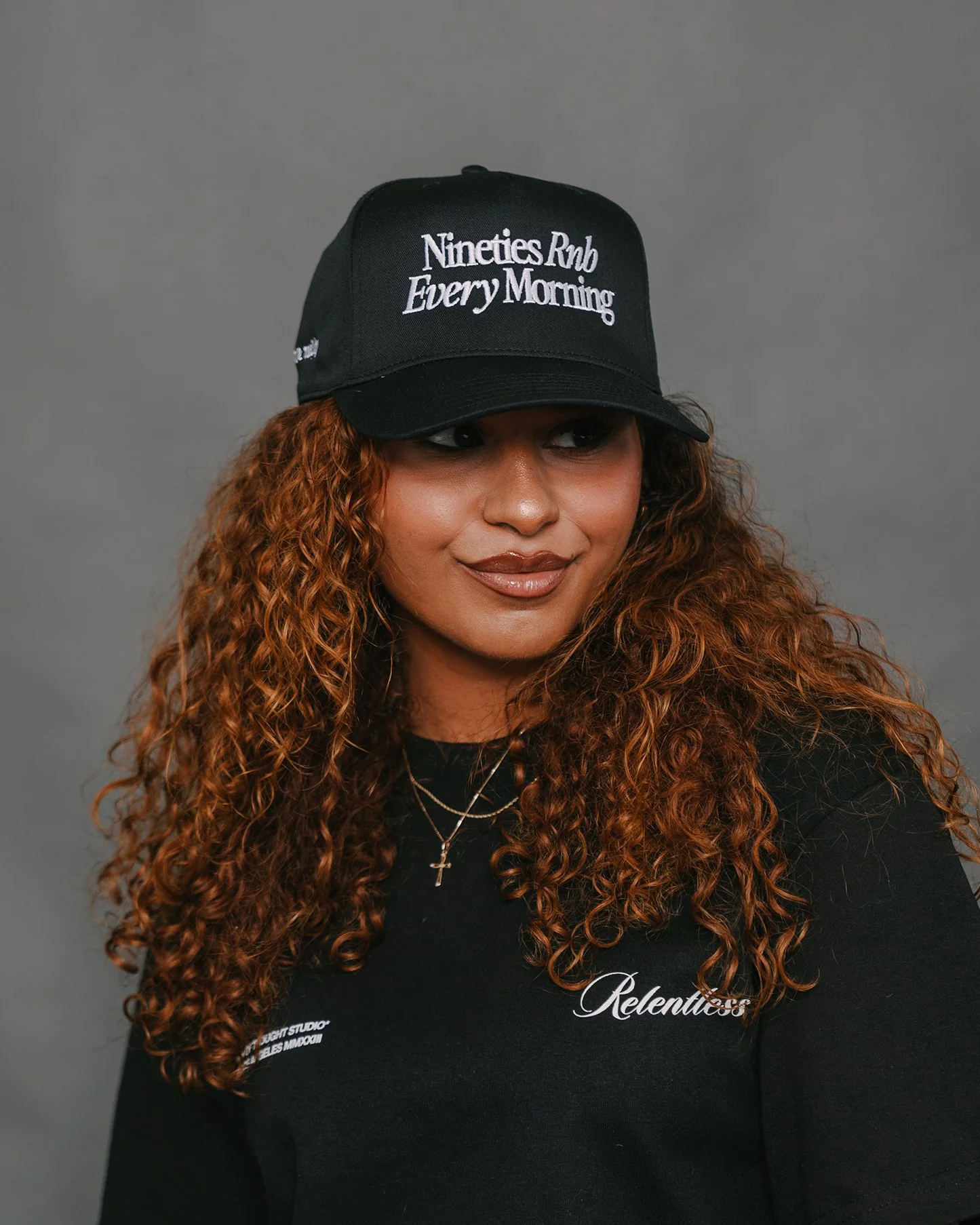 Nineties Rnb Every Morning Black Snapback - Image 4
