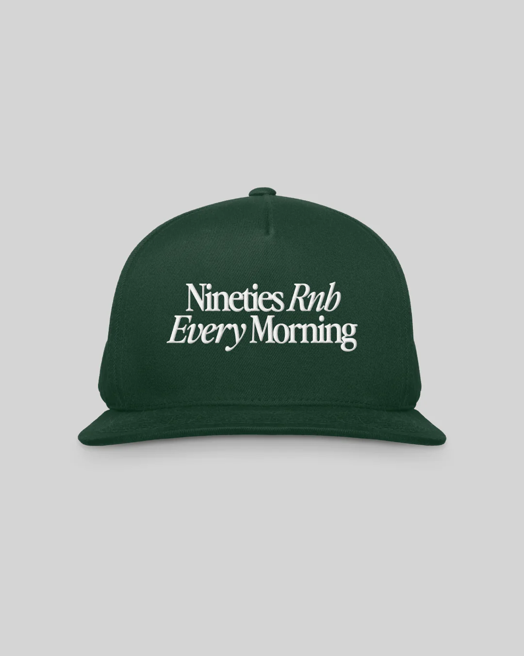 Nineties Rnb Every Morning Green Snapback