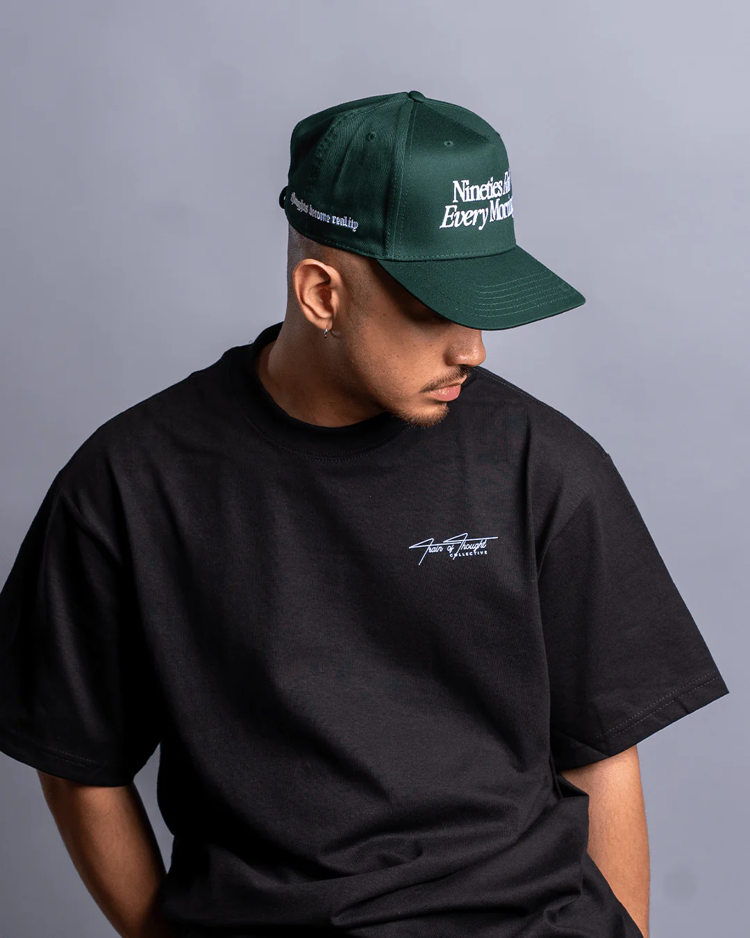 Nineties Rnb Every Morning Green Snapback - Image 3