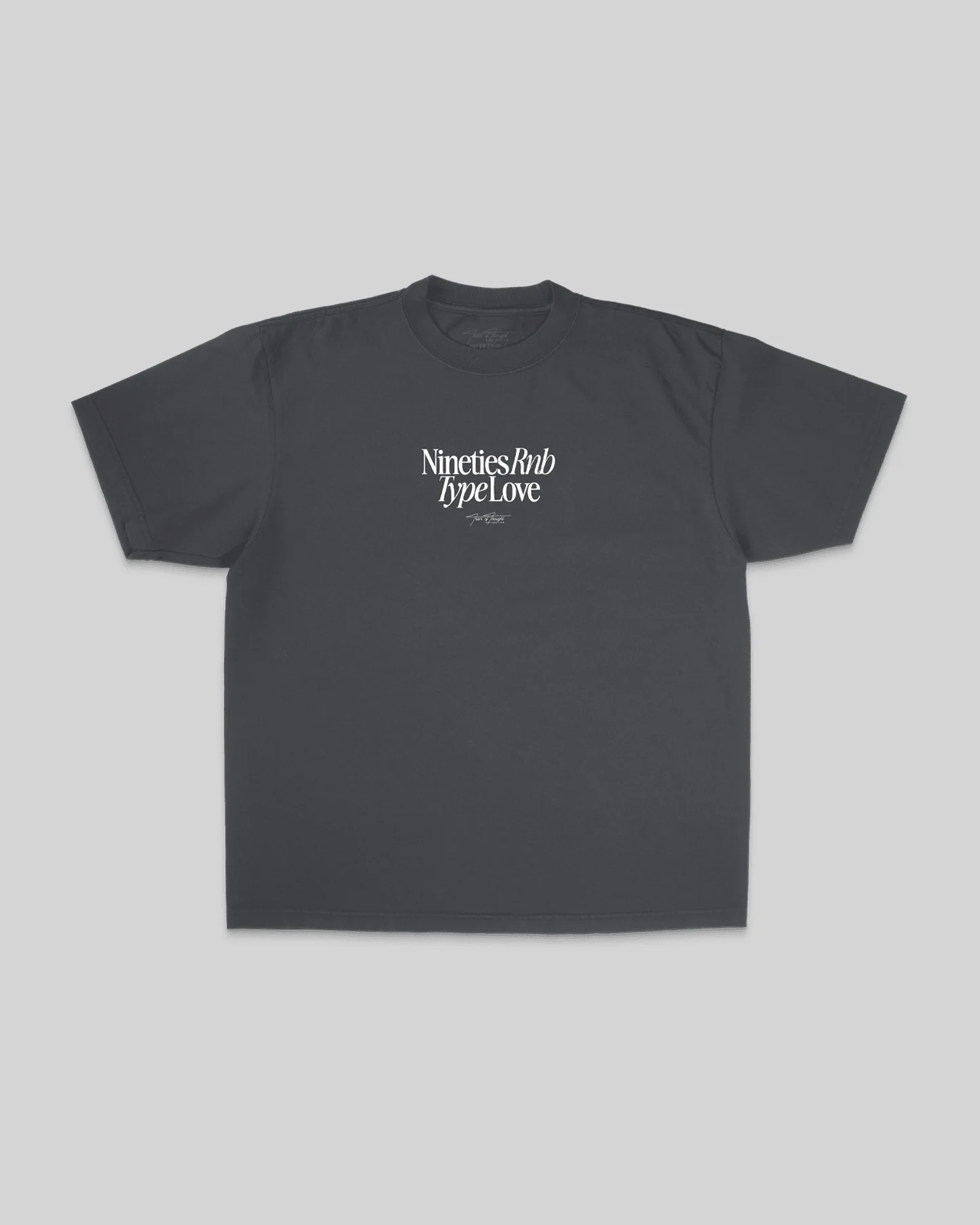 Nineties Rnb Type Love Oversized Shadow Tee