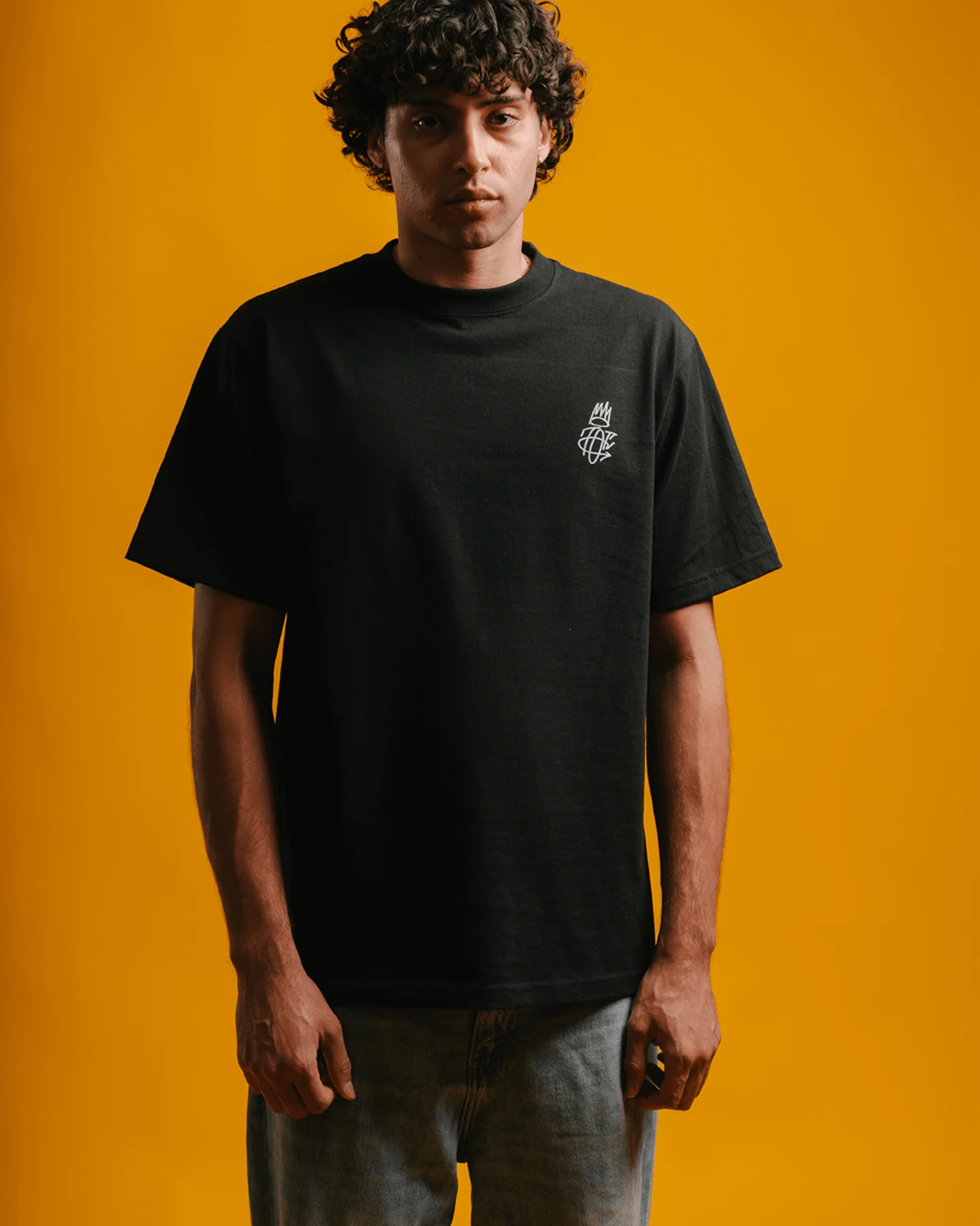 No Face COLE Black Tee - Image 4