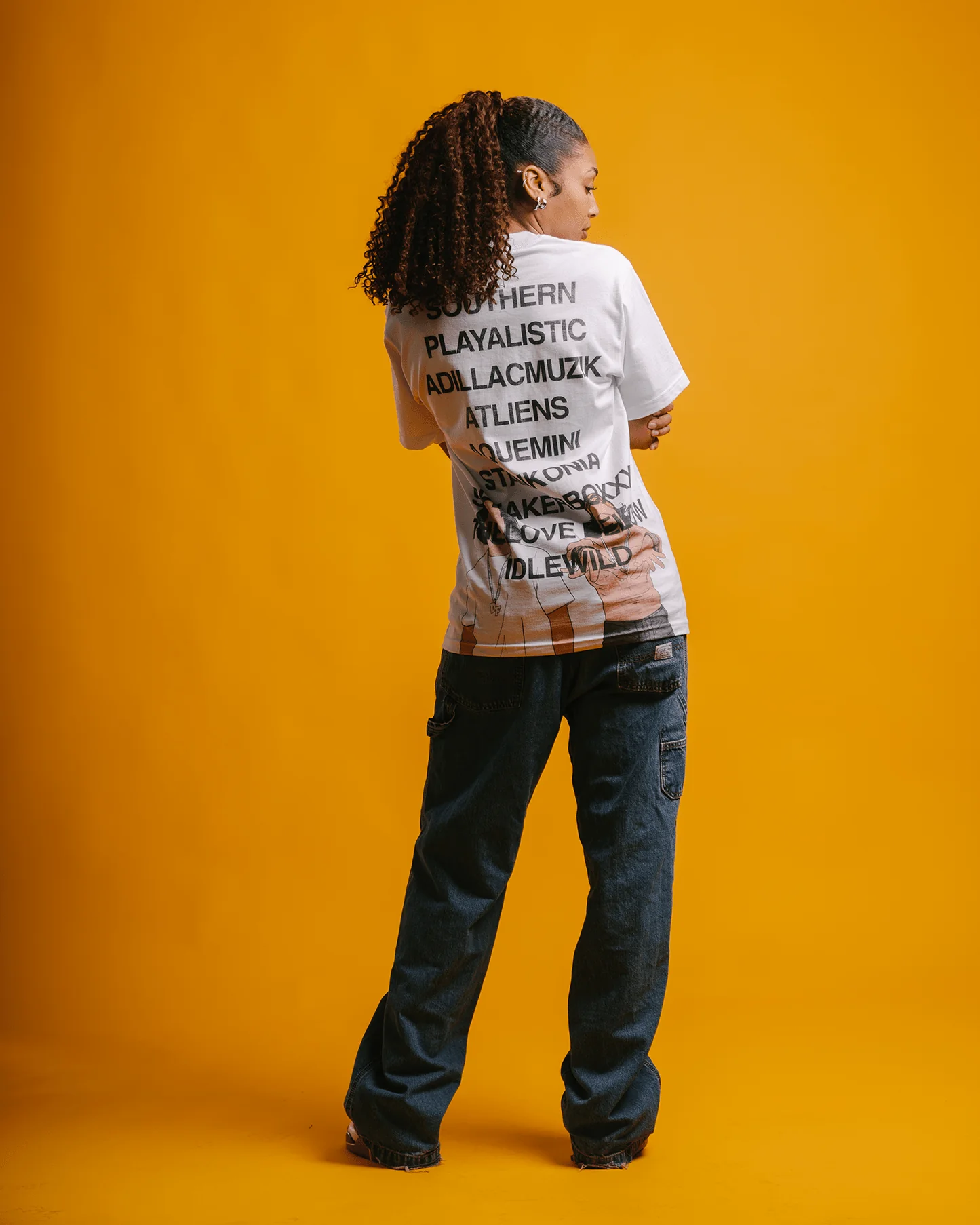 No Face OUTKAST White Tee - Image 3