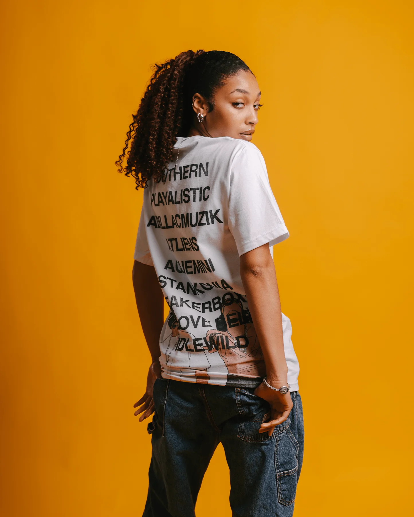 No Face OUTKAST White Tee - Image 5