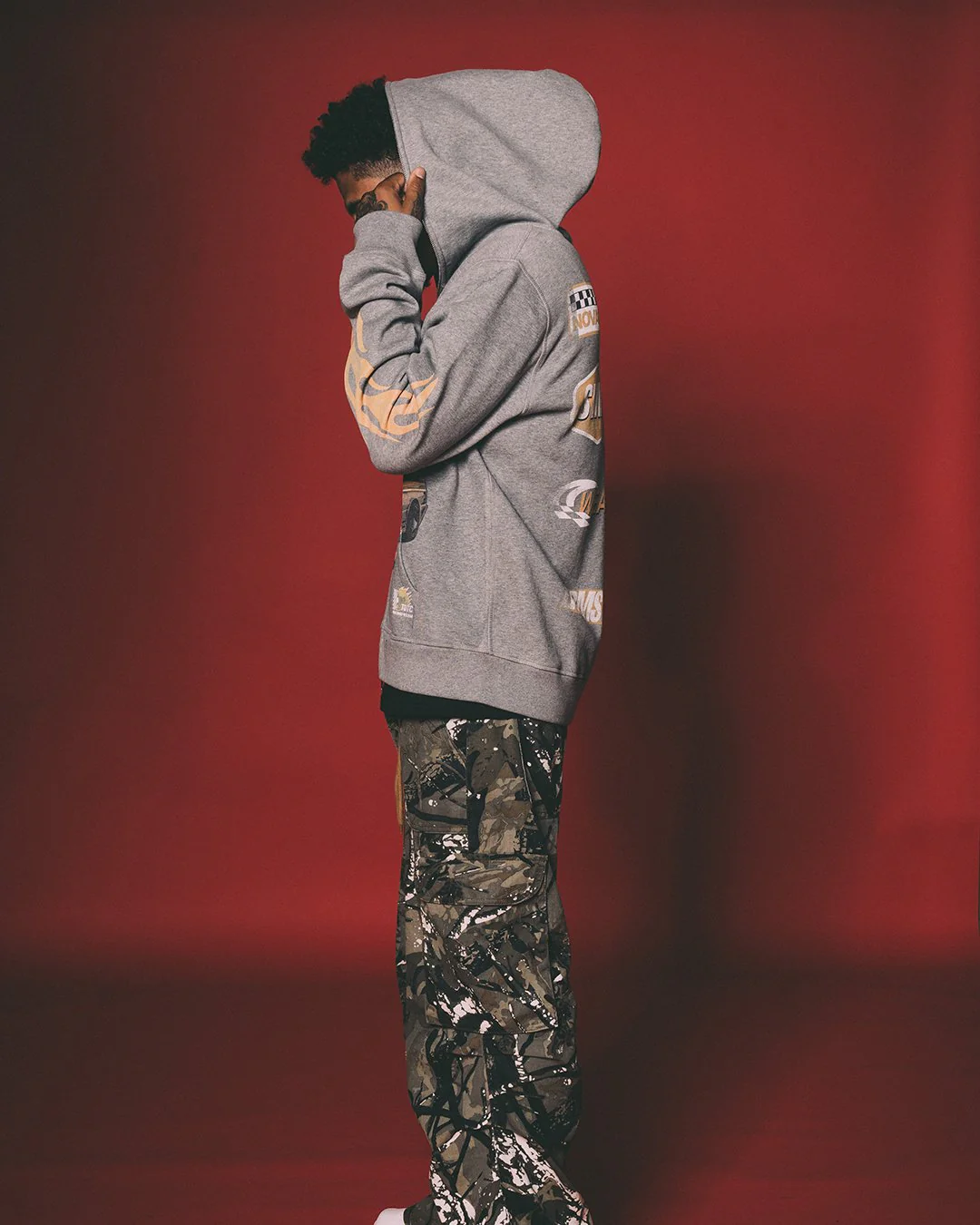 Nostalgia Ultra Full Zip Body Bag Heather Grey Hoodie - Image 4