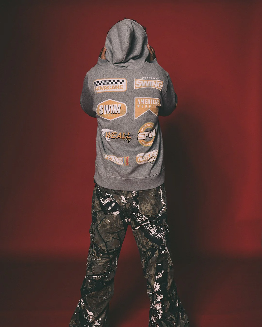 Nostalgia Ultra Full Zip Body Bag Heather Grey Hoodie - Image 5