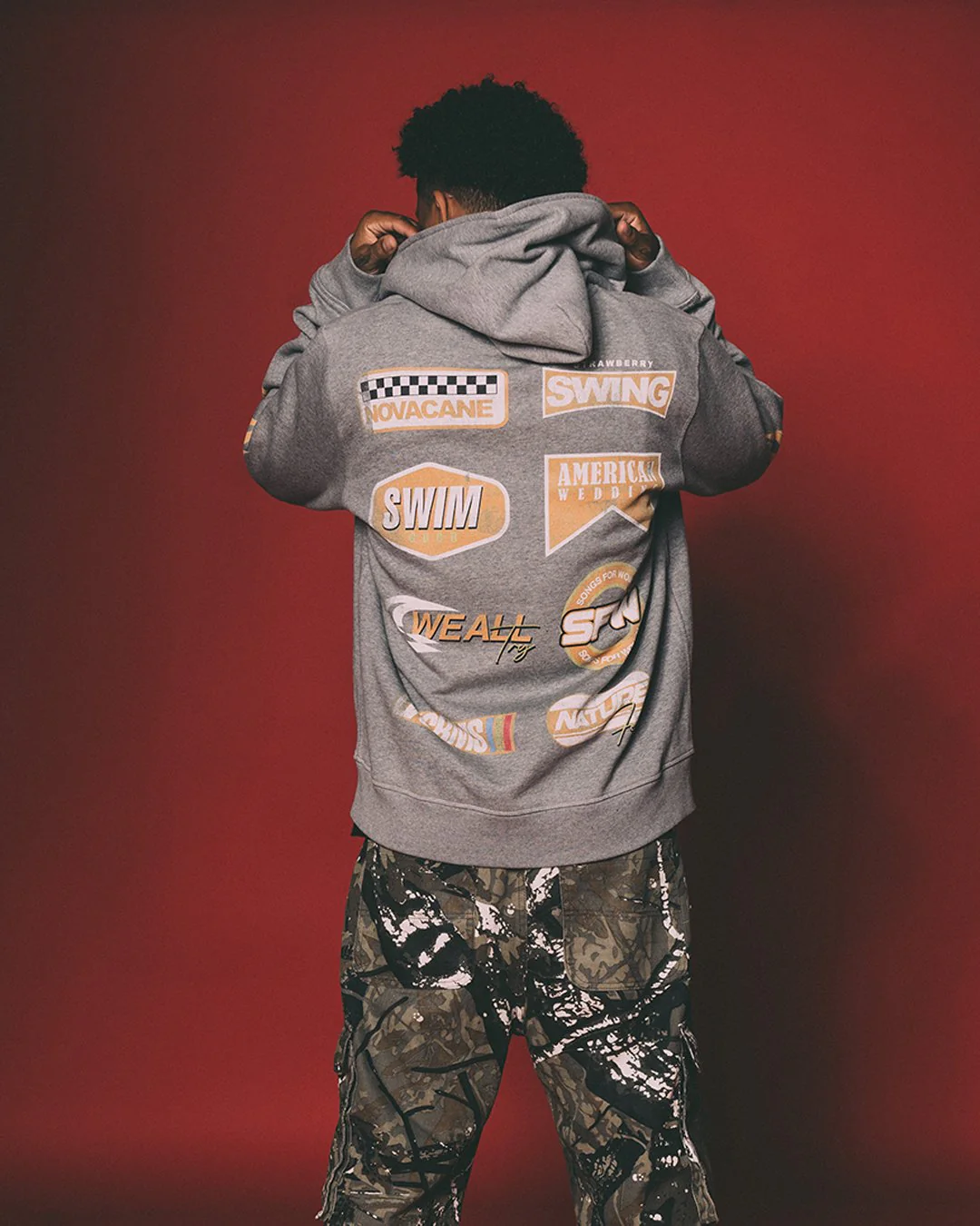 Nostalgia Ultra Full Zip Body Bag Heather Grey Hoodie - Image 6