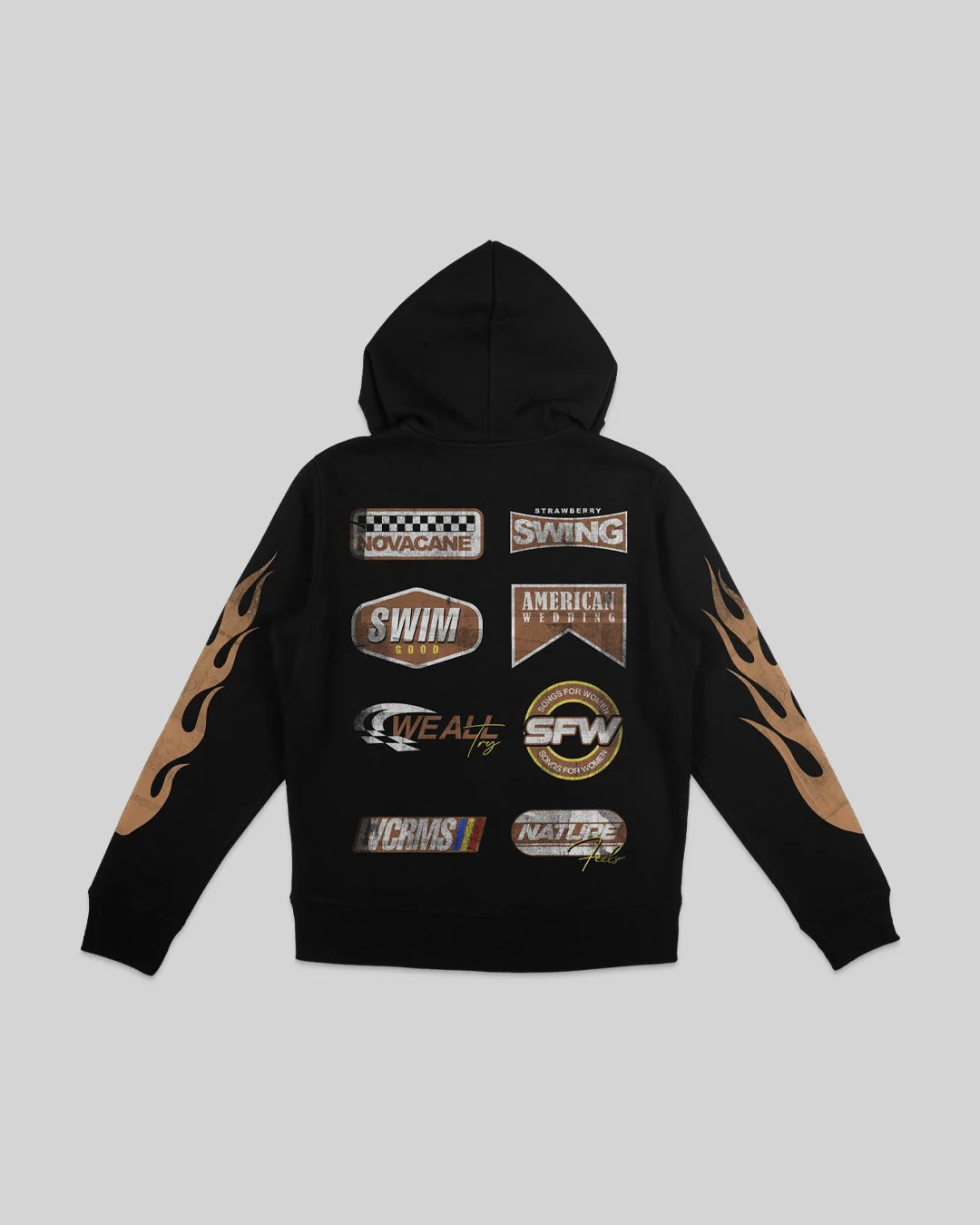 Nostalgia Ultra Full Zip Body Bag Phantom Black Hoodie - Image 2