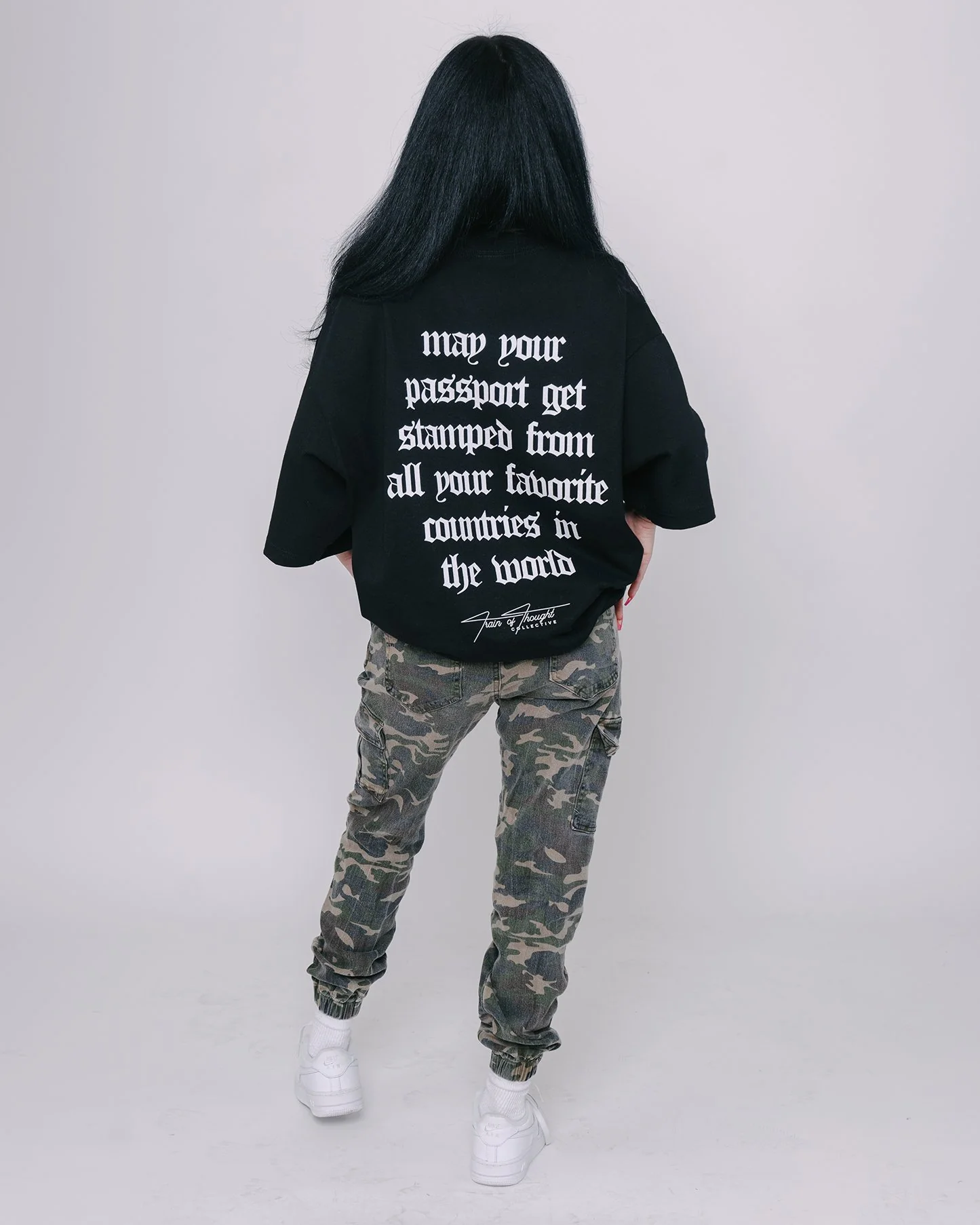 Passport Black Tee - Image 3
