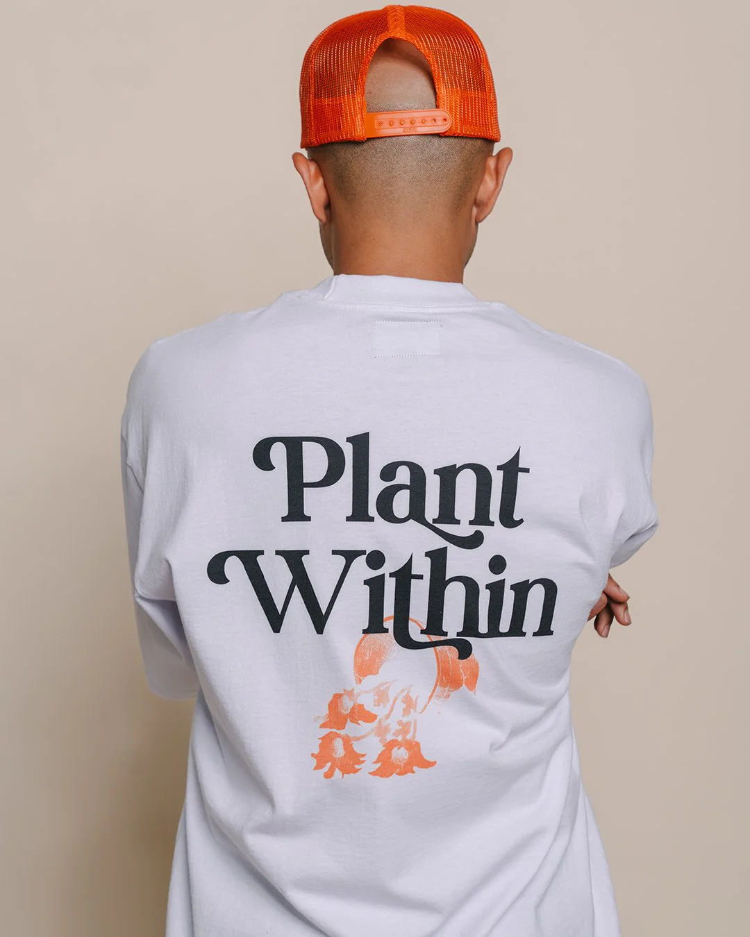 Plant Within White Tee - Image 3